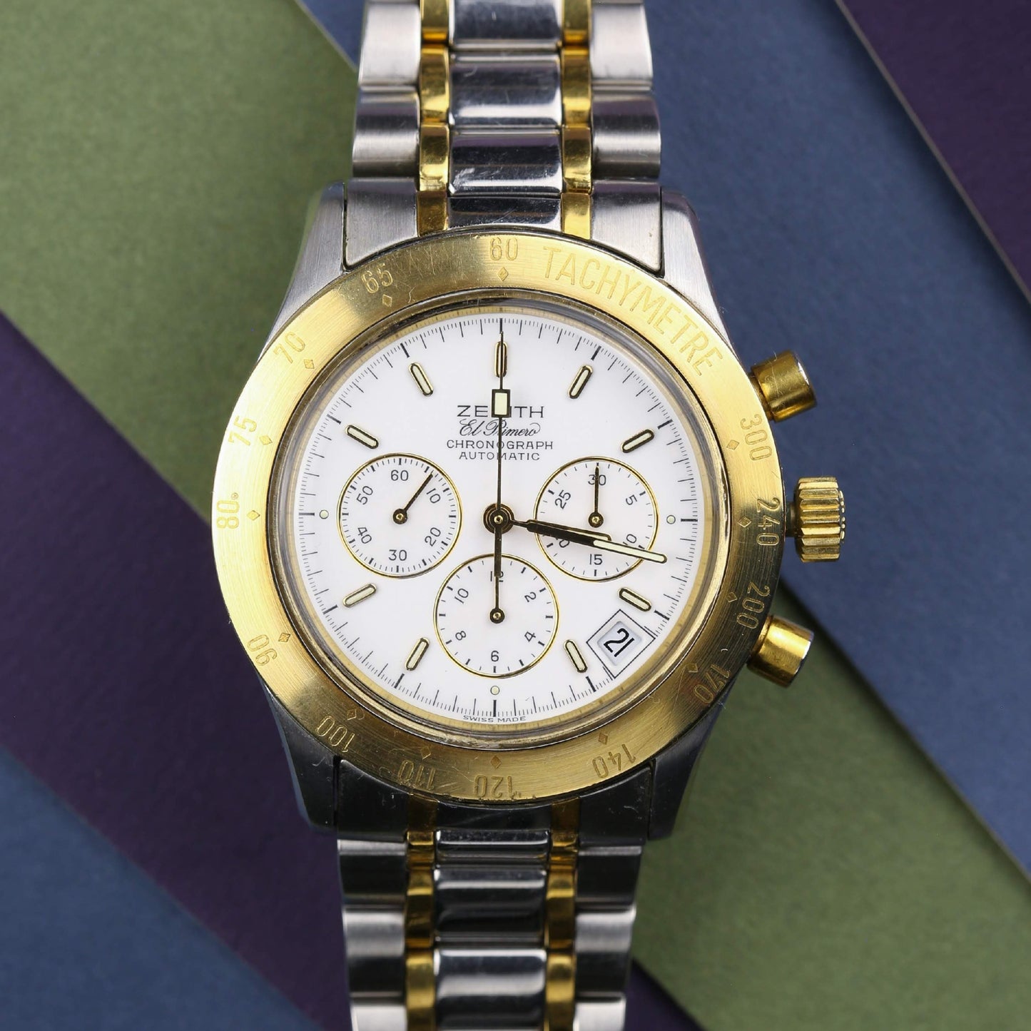 Zenith De Luca II Neo-Vintage Chronograph 38.0395.400