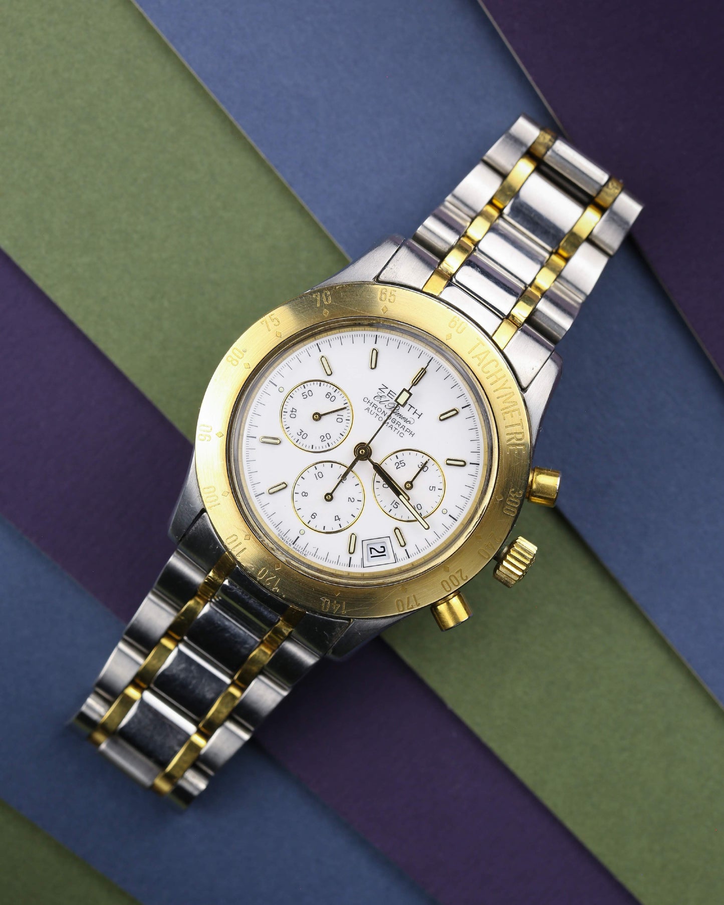 Zenith De Luca II Neo-Vintage Chronograph 38.0395.400