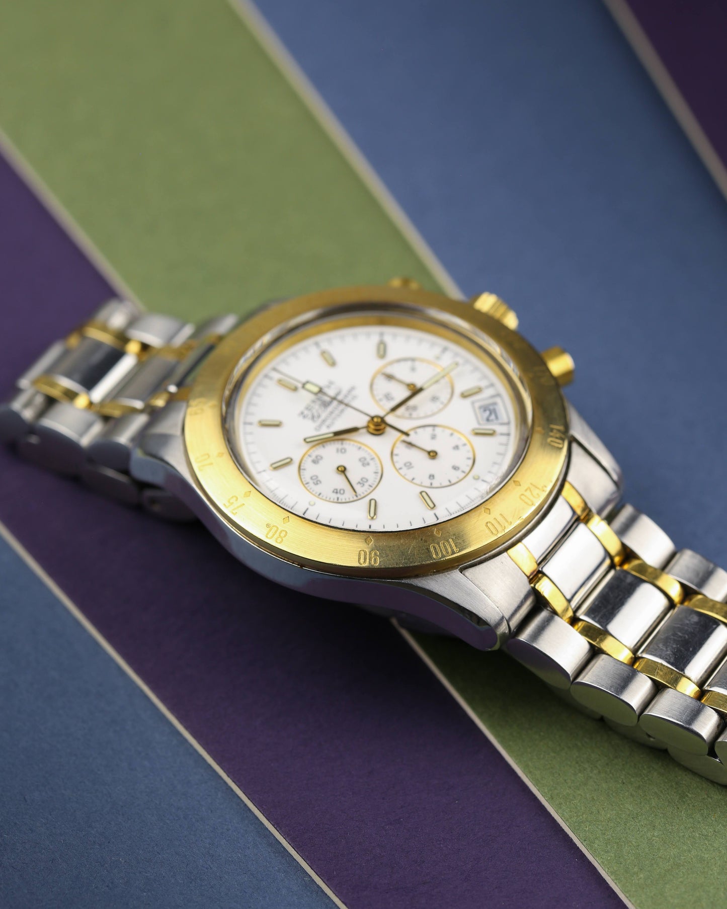 Zenith De Luca II Neo-Vintage Chronograph 38.0395.400