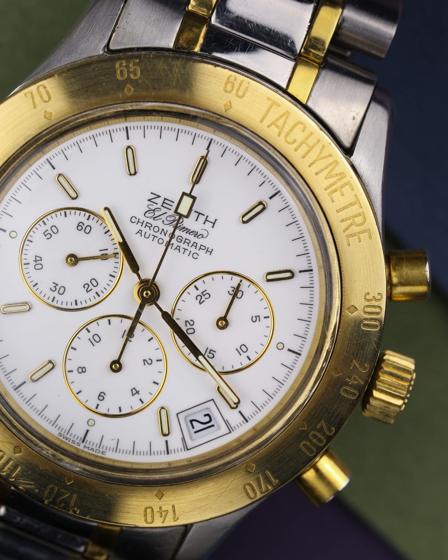 Zenith De Luca II Neo-Vintage Chronograph 38.0395.400