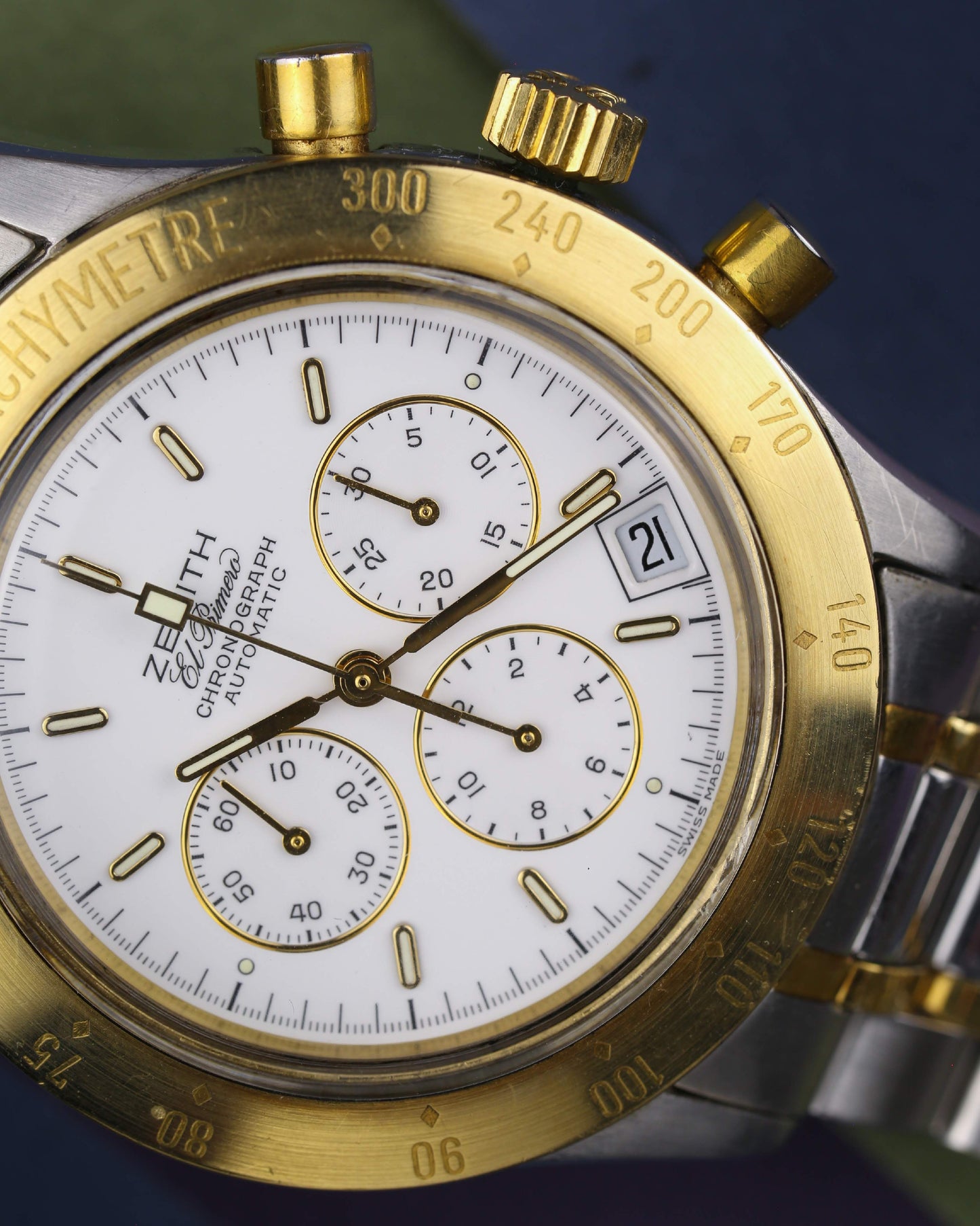 Zenith De Luca II Neo-Vintage Chronograph 38.0395.400