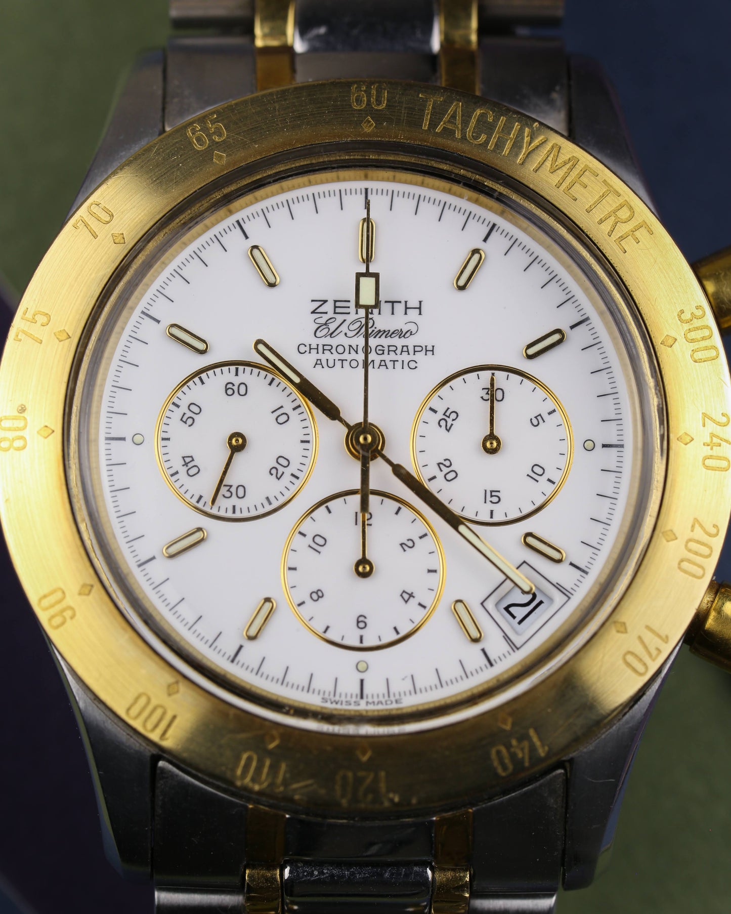 Zenith De Luca II Neo-Vintage Chronograph 38.0395.400