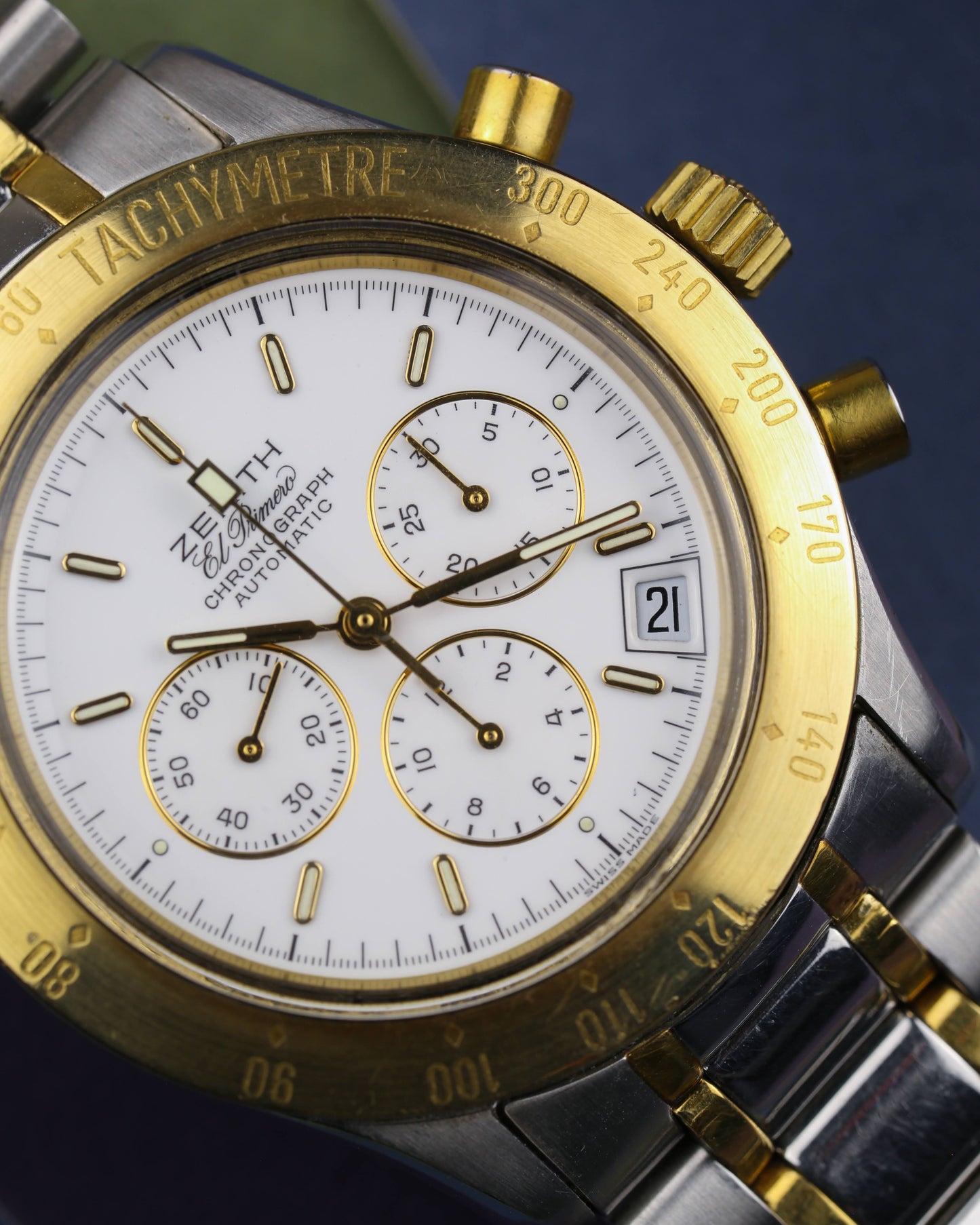 Zenith De Luca II Neo-Vintage Chronograph 38.0395.400