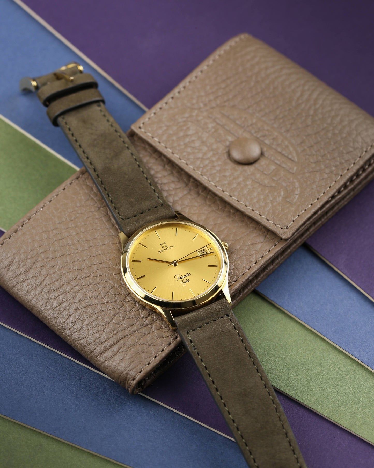 Zenith Finlandia Gold 14ct Watch Ref 36.2760.226