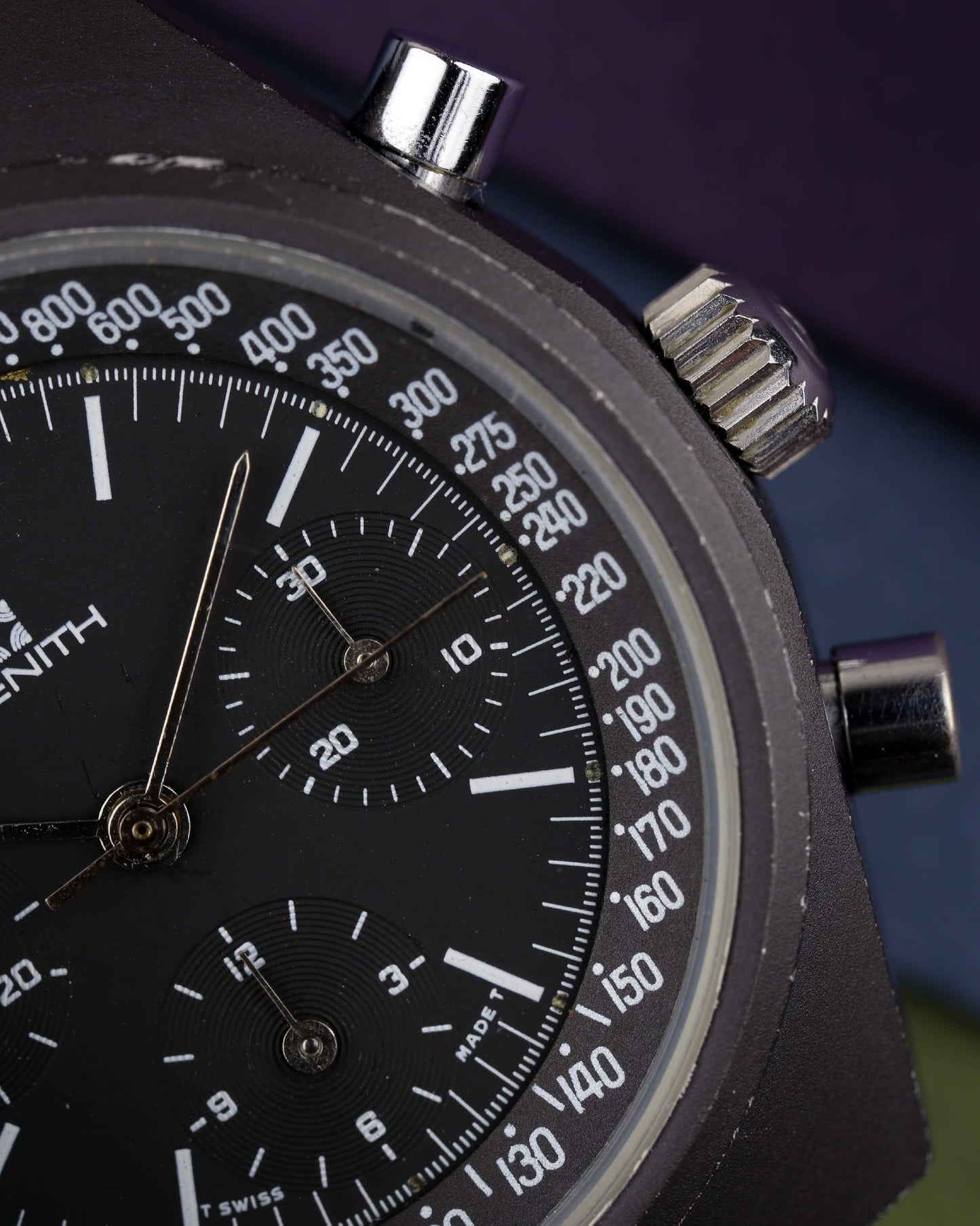 Zenith Shadow Prototype Chronomaster Vintage Chronograph