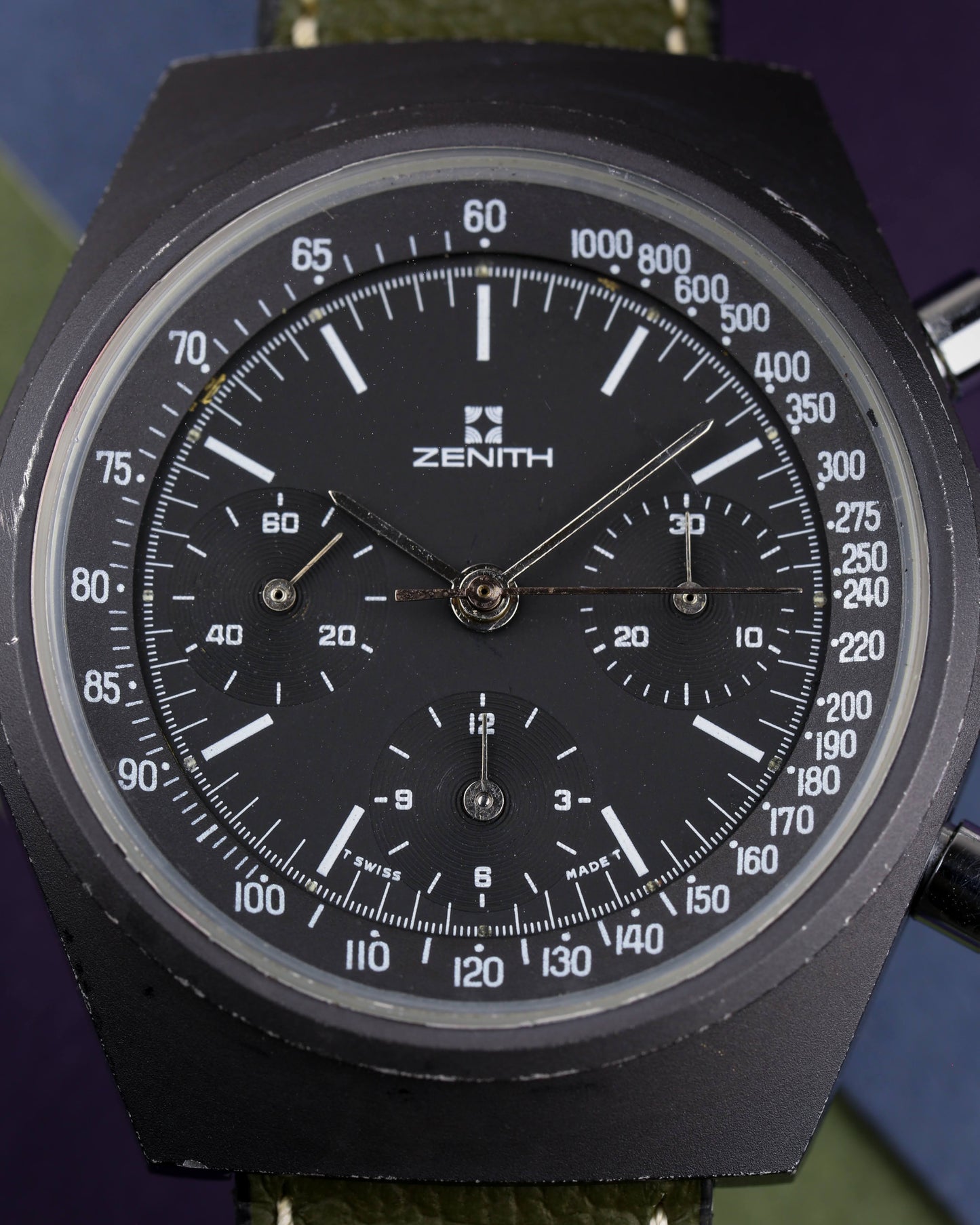 Zenith Shadow Prototype Chronomaster Vintage Chronograph