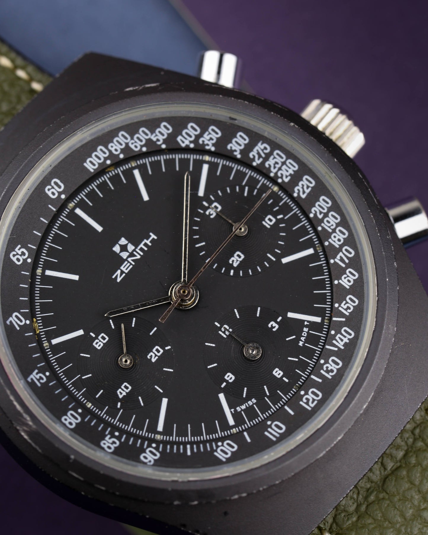 Zenith Shadow Prototype Chronomaster Vintage Chronograph