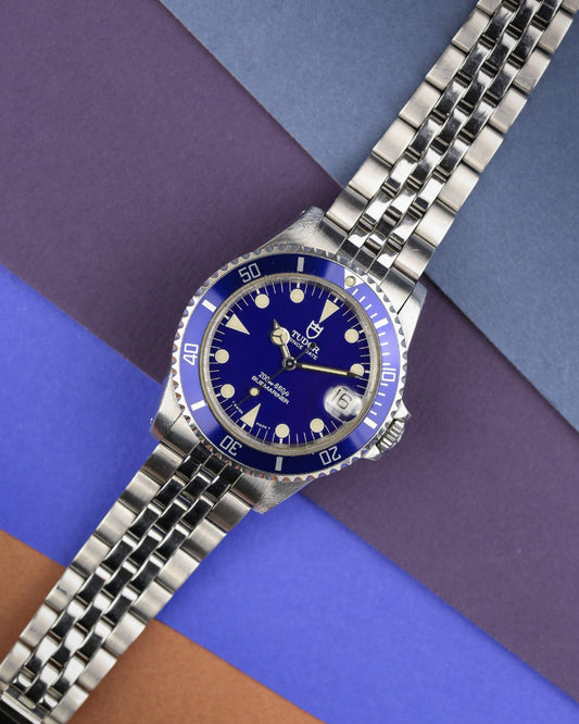 Tudor Submariner 75190 Blue Dial 1997 Jubilee Bracelet