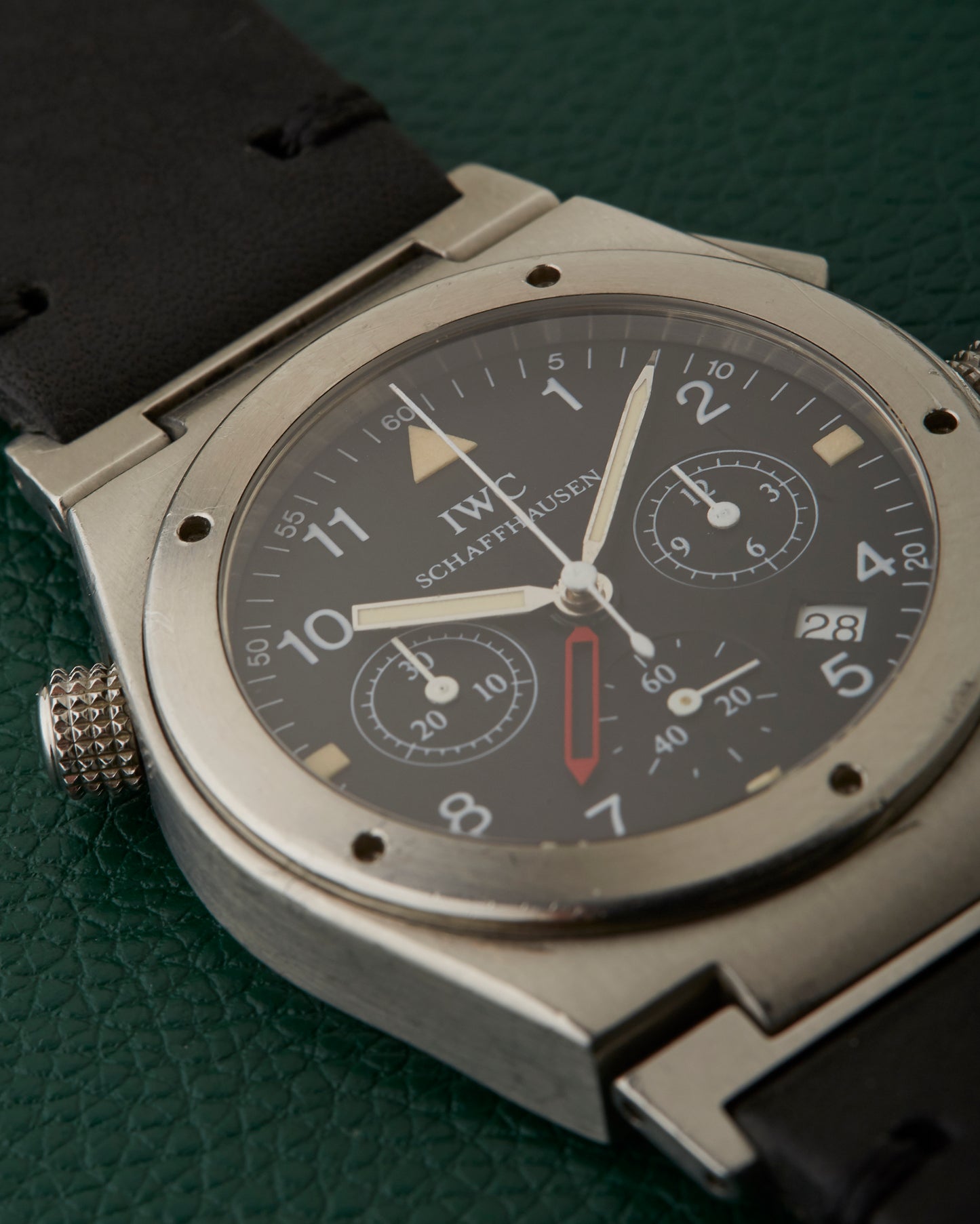 IWC Ingenieur Chronograph Alarm IW3805-01 MecaQuartz