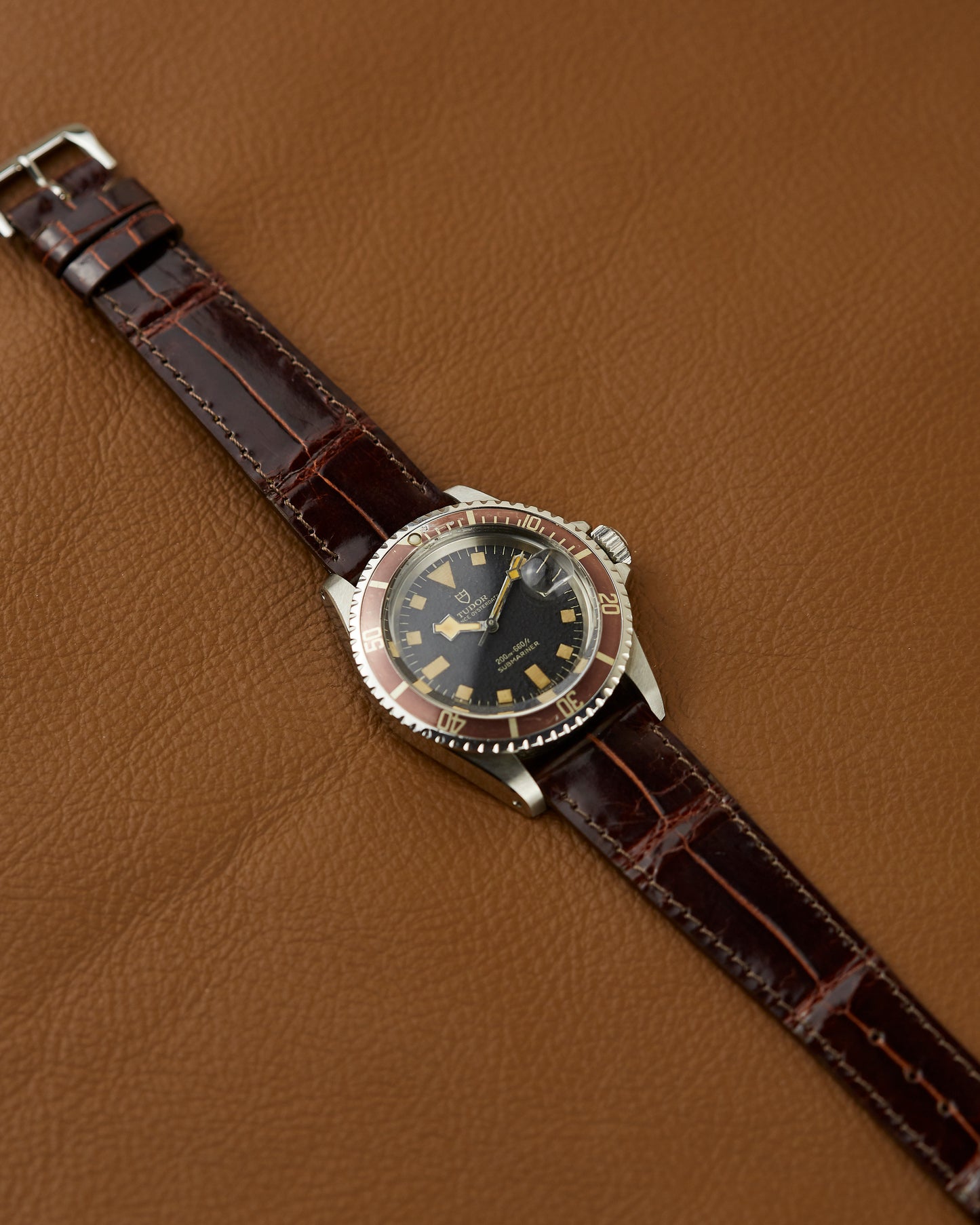Tudor 7021/0 Submariner Snowflake 1969 Vintage Patina Dial