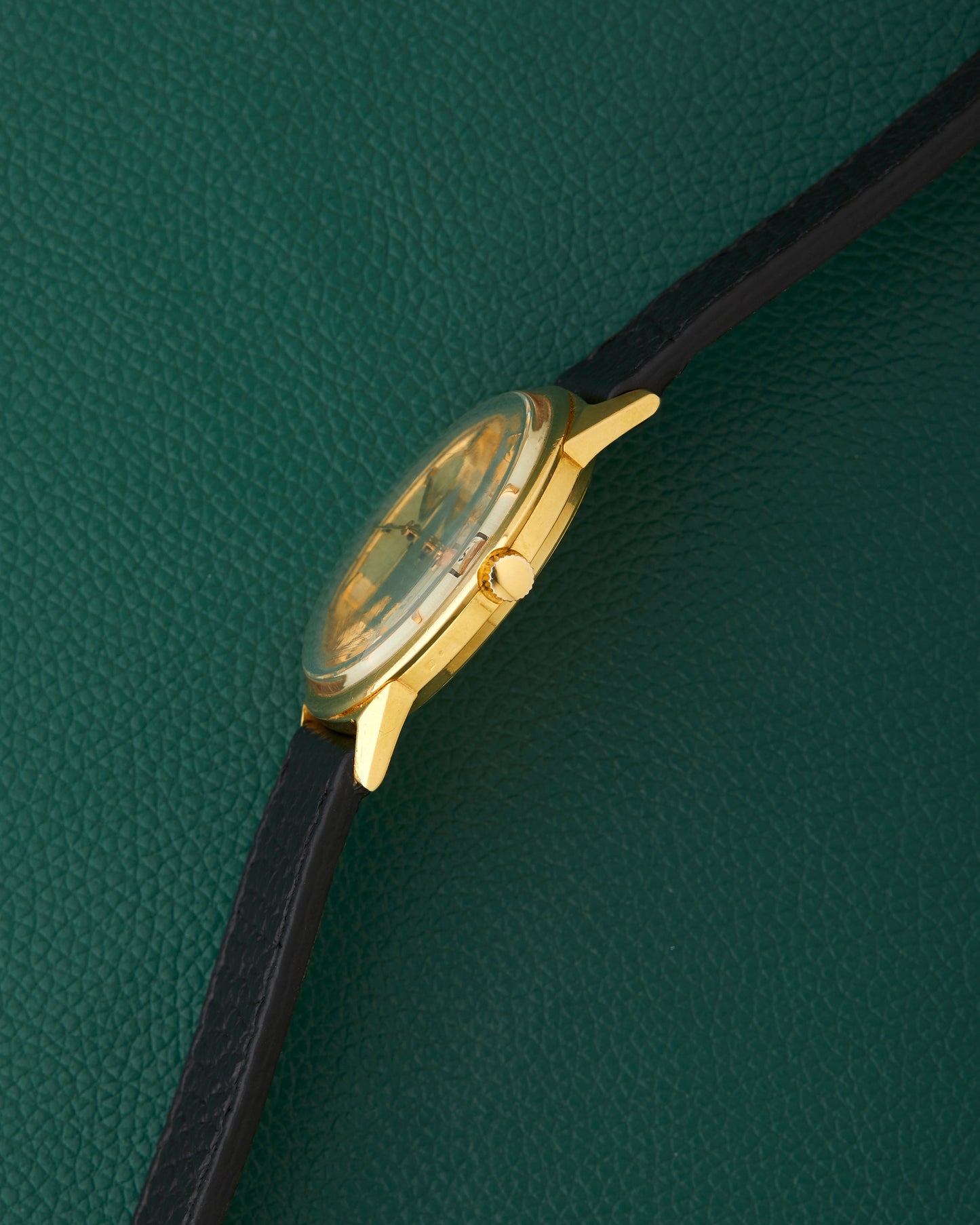Universal Geneve Polerouter Ref. 104608 Duray Double Signed Yellow Gold 18K