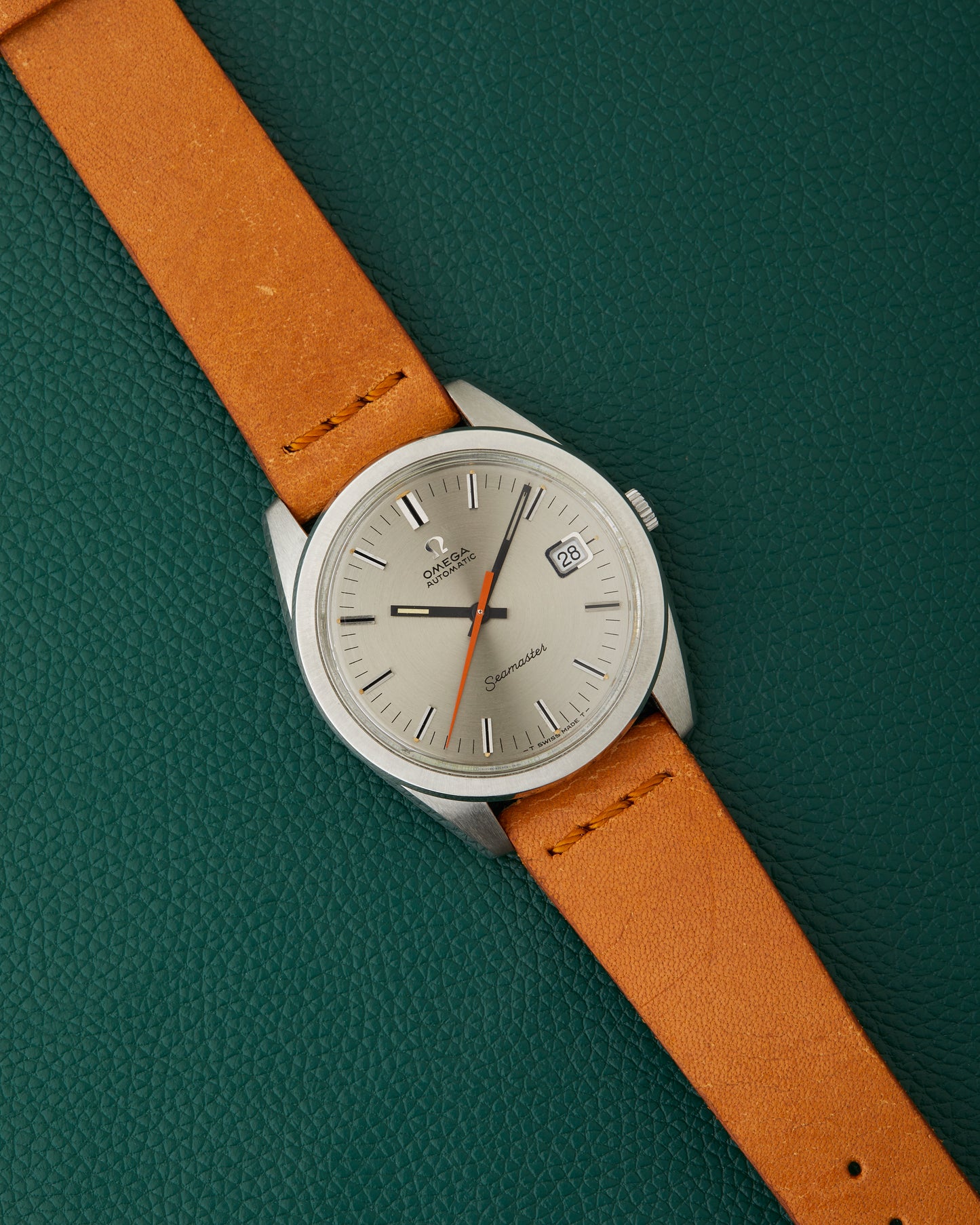 Omega Seamaster Automatic Ref. 166.028 Orange Hand Vintage 1967