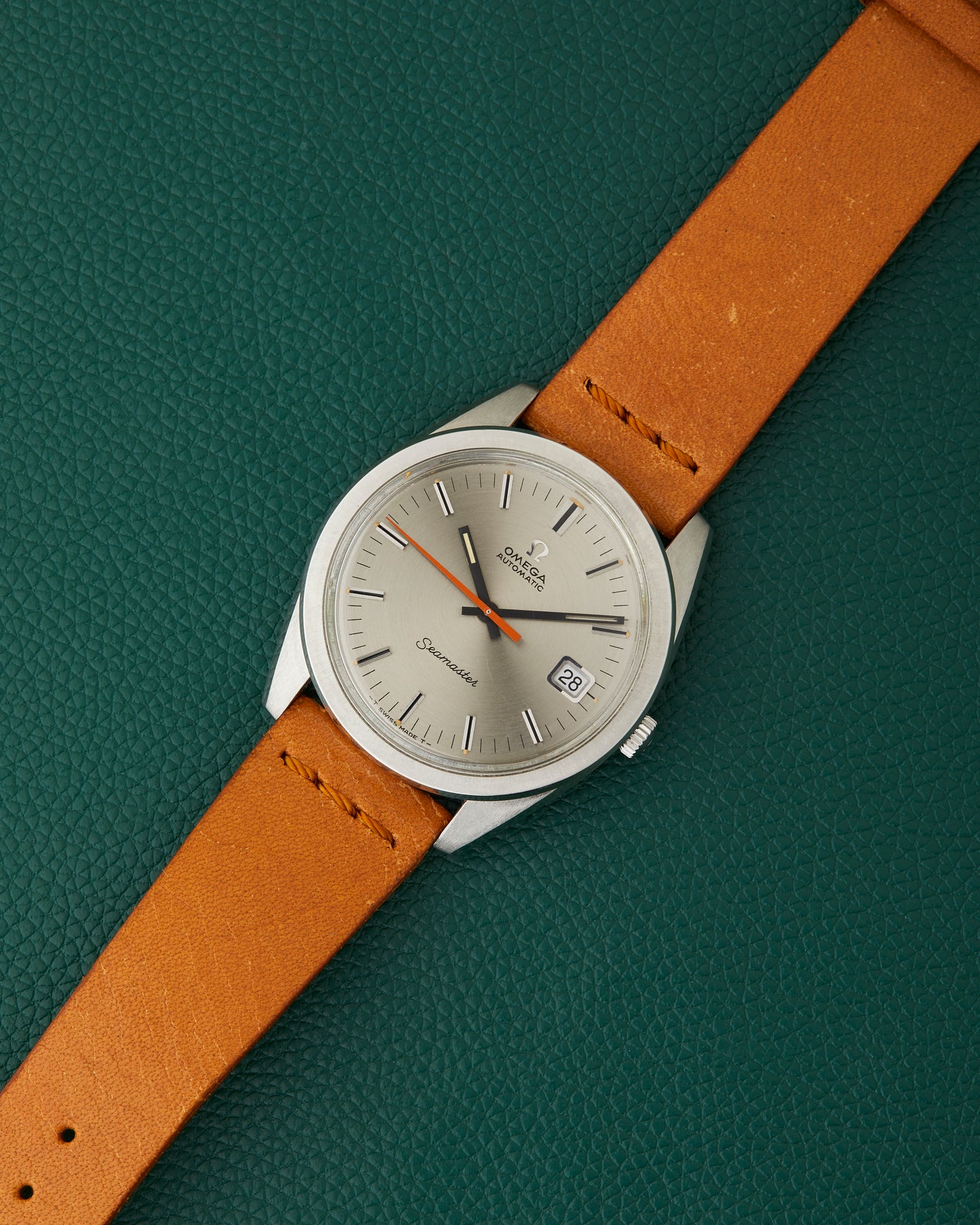 Omega Seamaster Automatic Ref. 166.028 Orange Hand Vintage 1967
