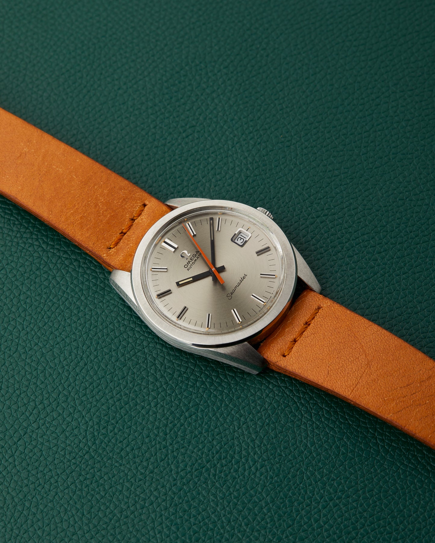 Omega Seamaster Automatic Ref. 166.028 Orange Hand Vintage 1967