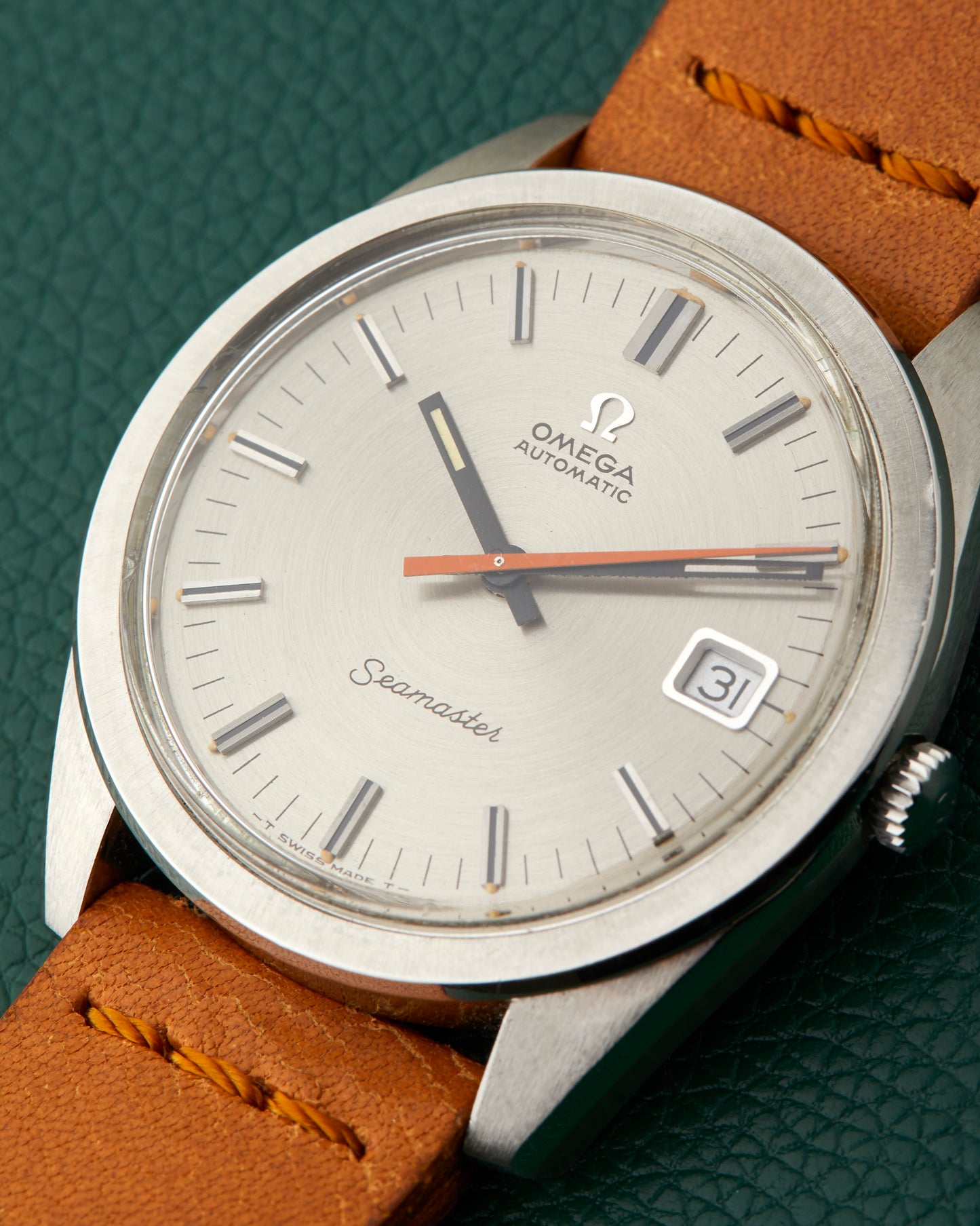 Omega Seamaster Automatic Ref. 166.028 Orange Hand Vintage 1967