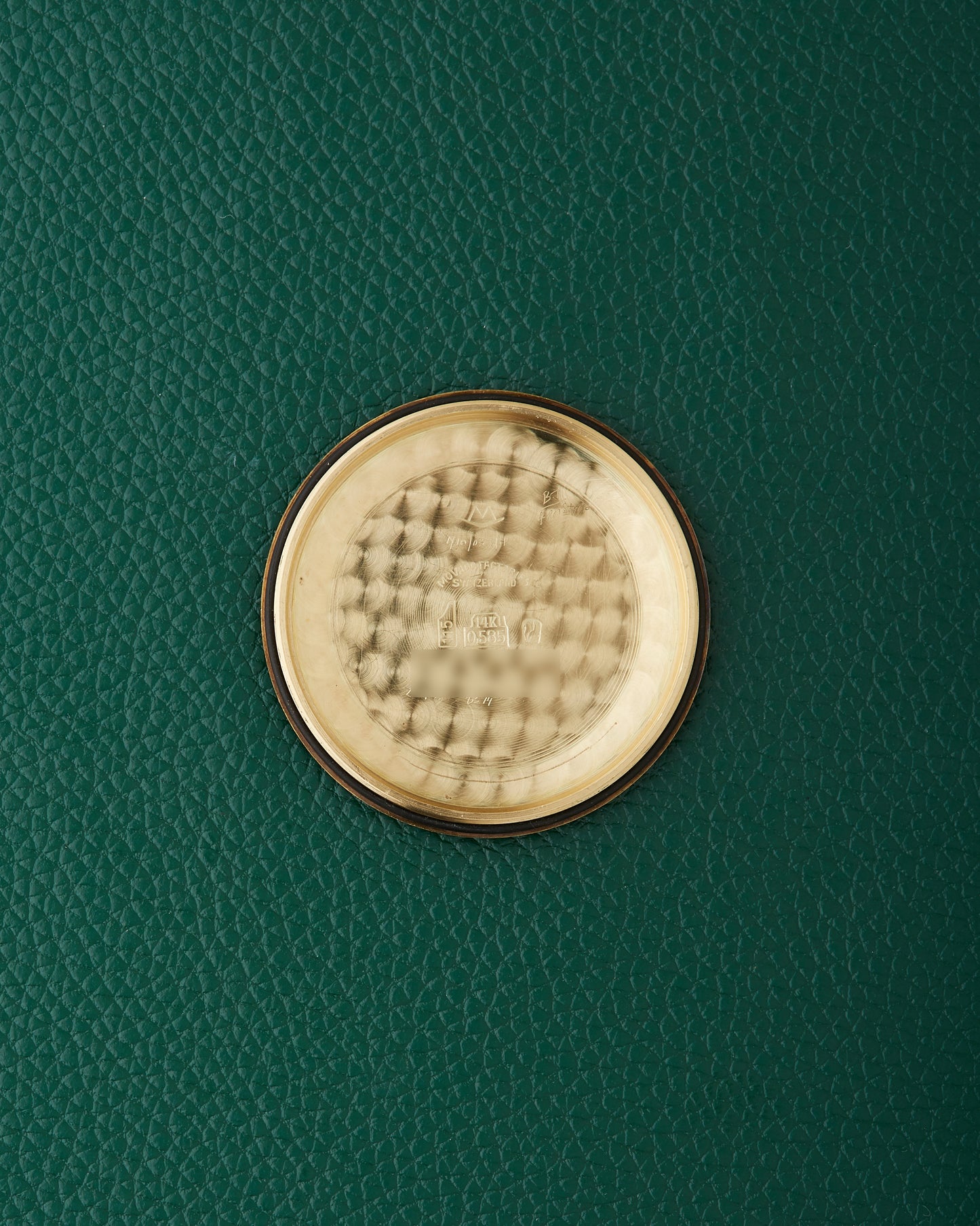 Movado Datron HS 360 14k Gold Vintage Chronograph