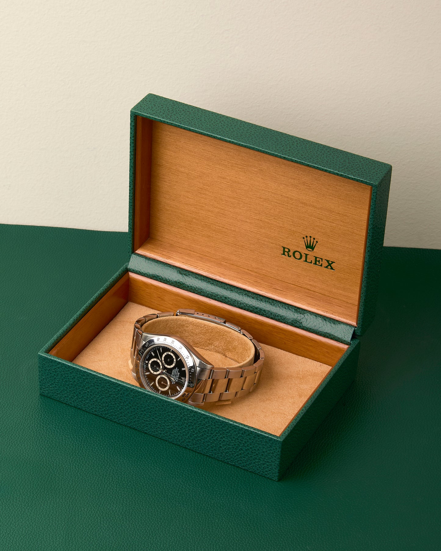 Rolex Ref.16520 Zenith Daytona Black Oyster Perpetual Box 1996