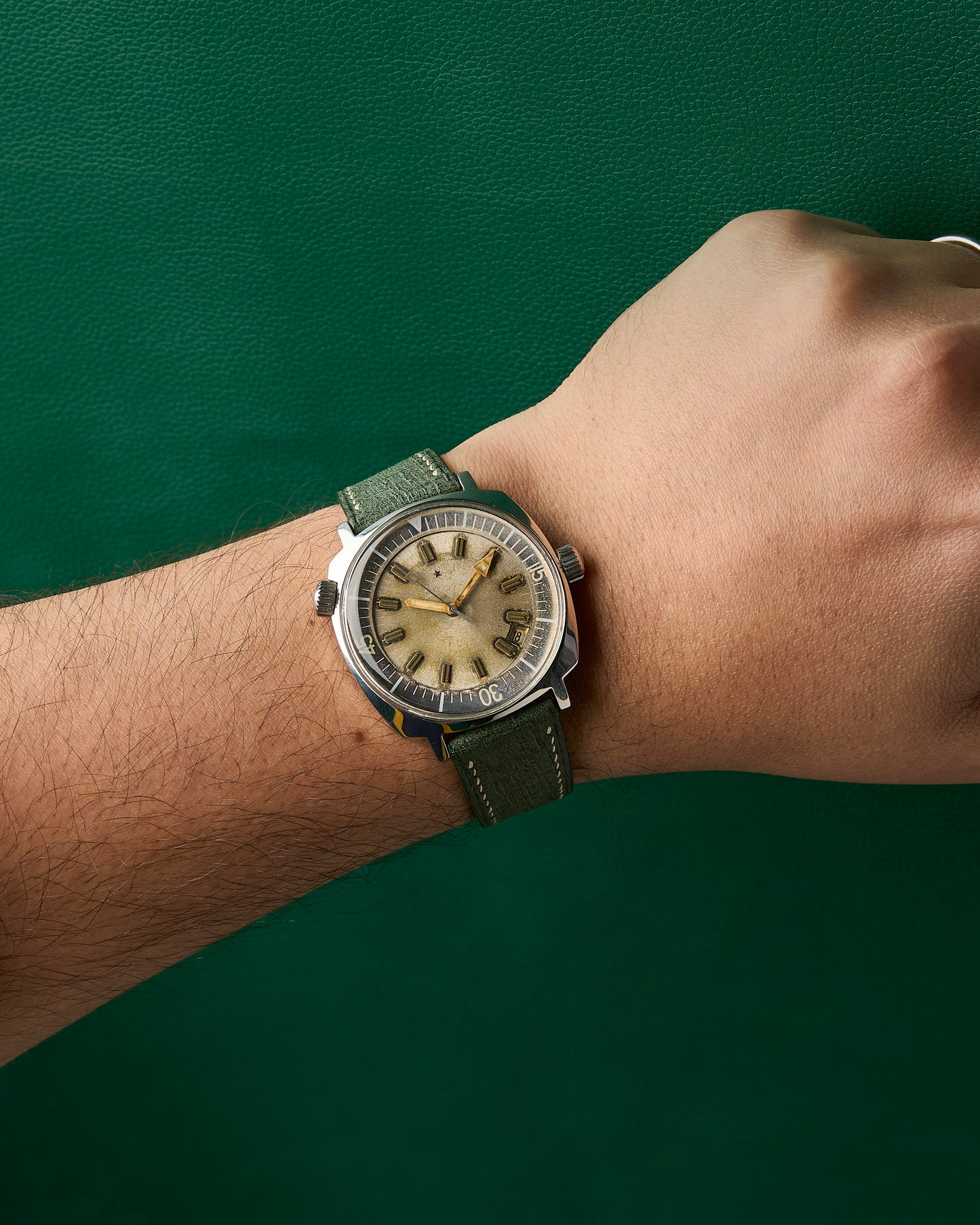 Zenith Super Sub Sea Ref. A3635 Vintage Diver Patina Ghost Dial