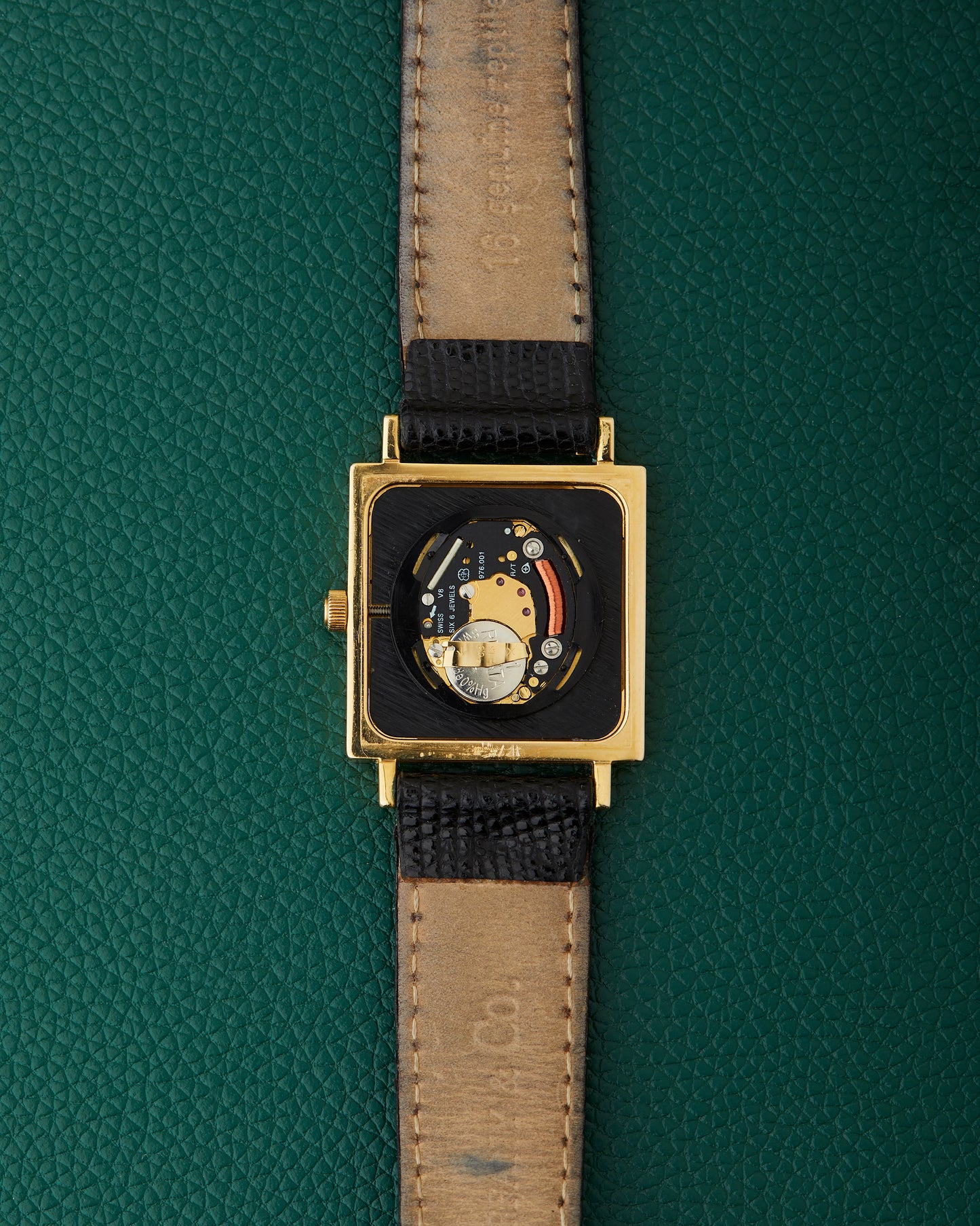 Tiffany & Co. Atlas Ref. L3630 Square 18k Yellow Gold With Box