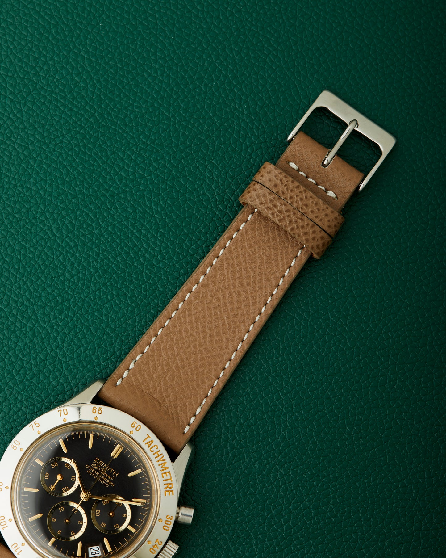 Zenith De Luca II 01.0300.400 El Primero Black Dial Neo-Vintage