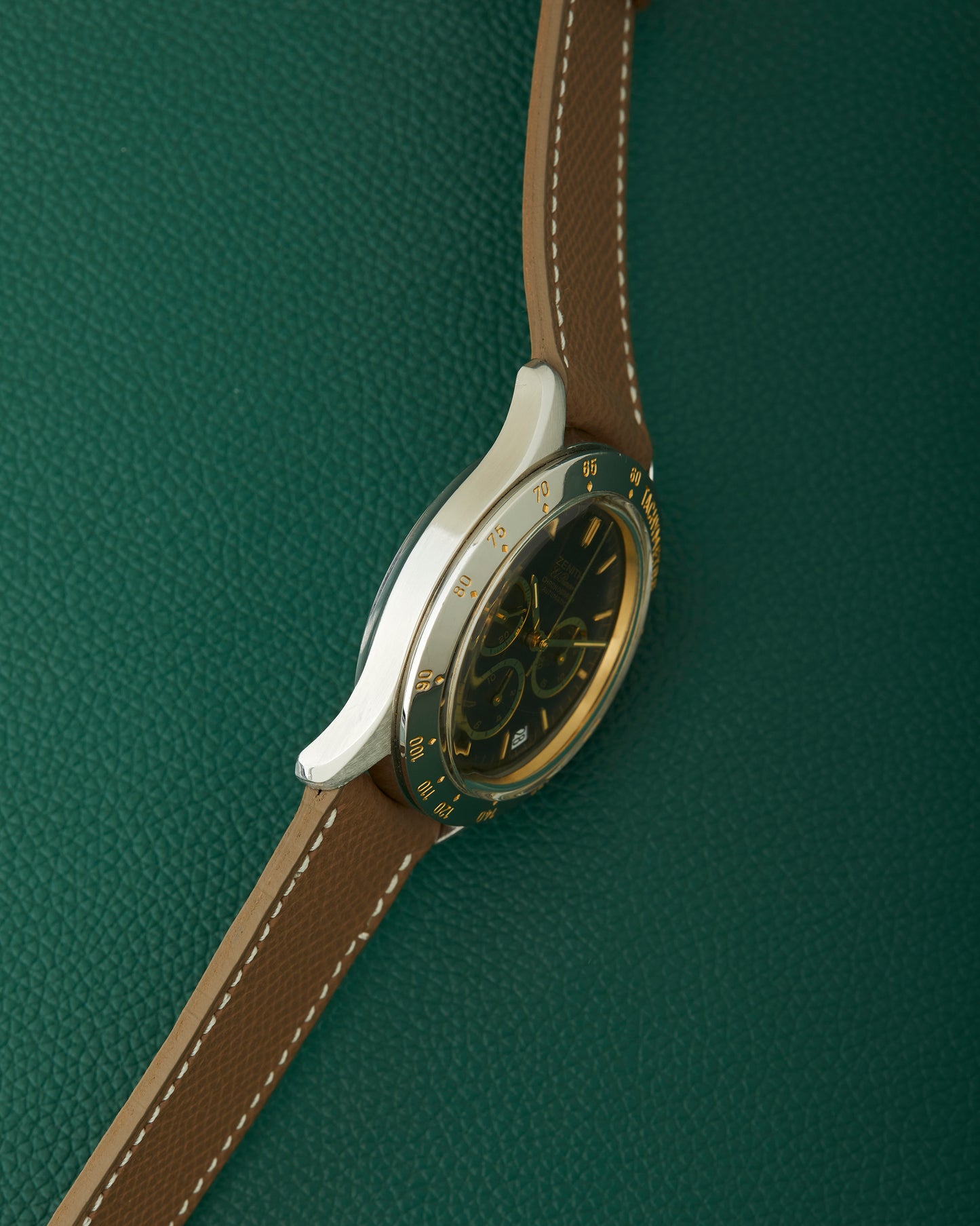 Zenith De Luca II 01.0300.400 El Primero Black Dial Neo-Vintage