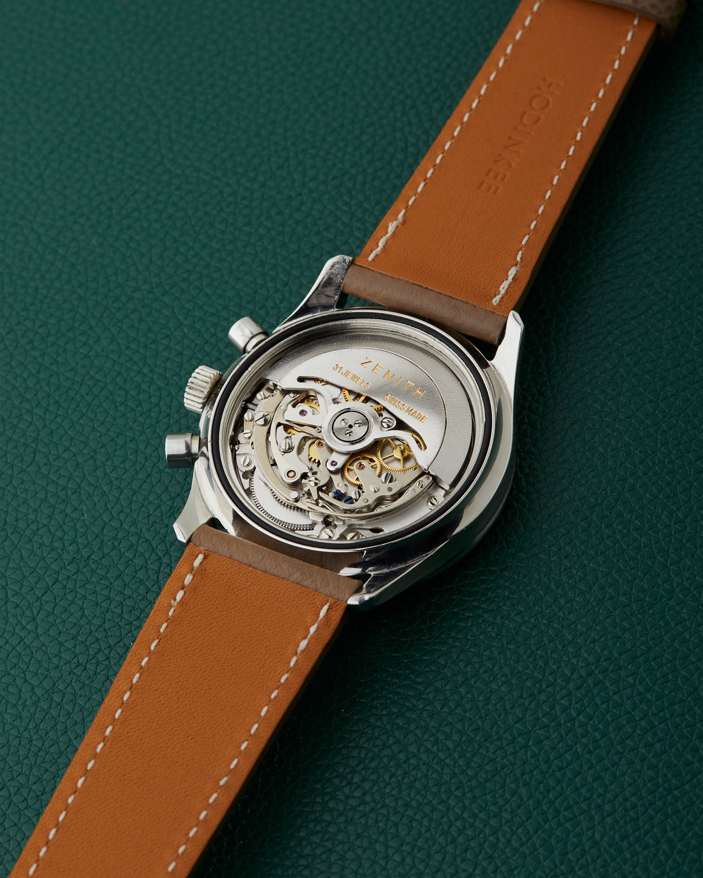 Zenith De Luca II 01.0300.400 El Primero Black Dial Neo-Vintage