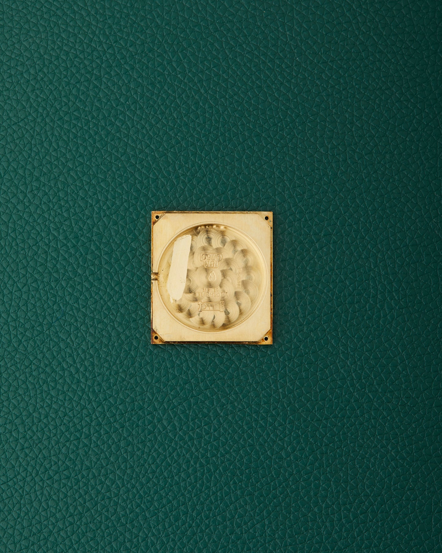 Kutchinsky by Chopard LUC 18K Yellow Gold Tank Ref. 2084 Box