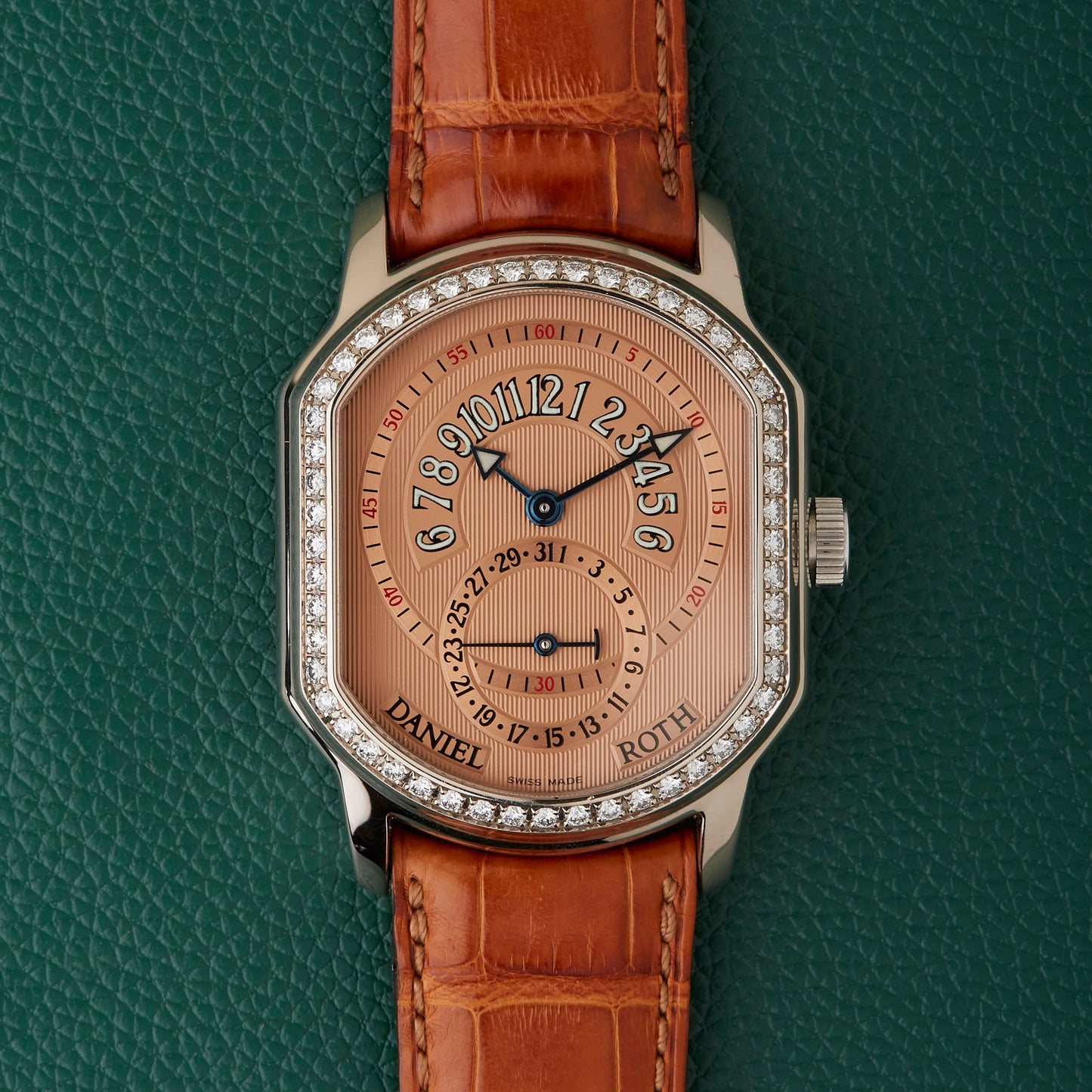 Daniel Roth Premier Retrograde 807.L.60 White Gold 18k Diamond Bezel Box