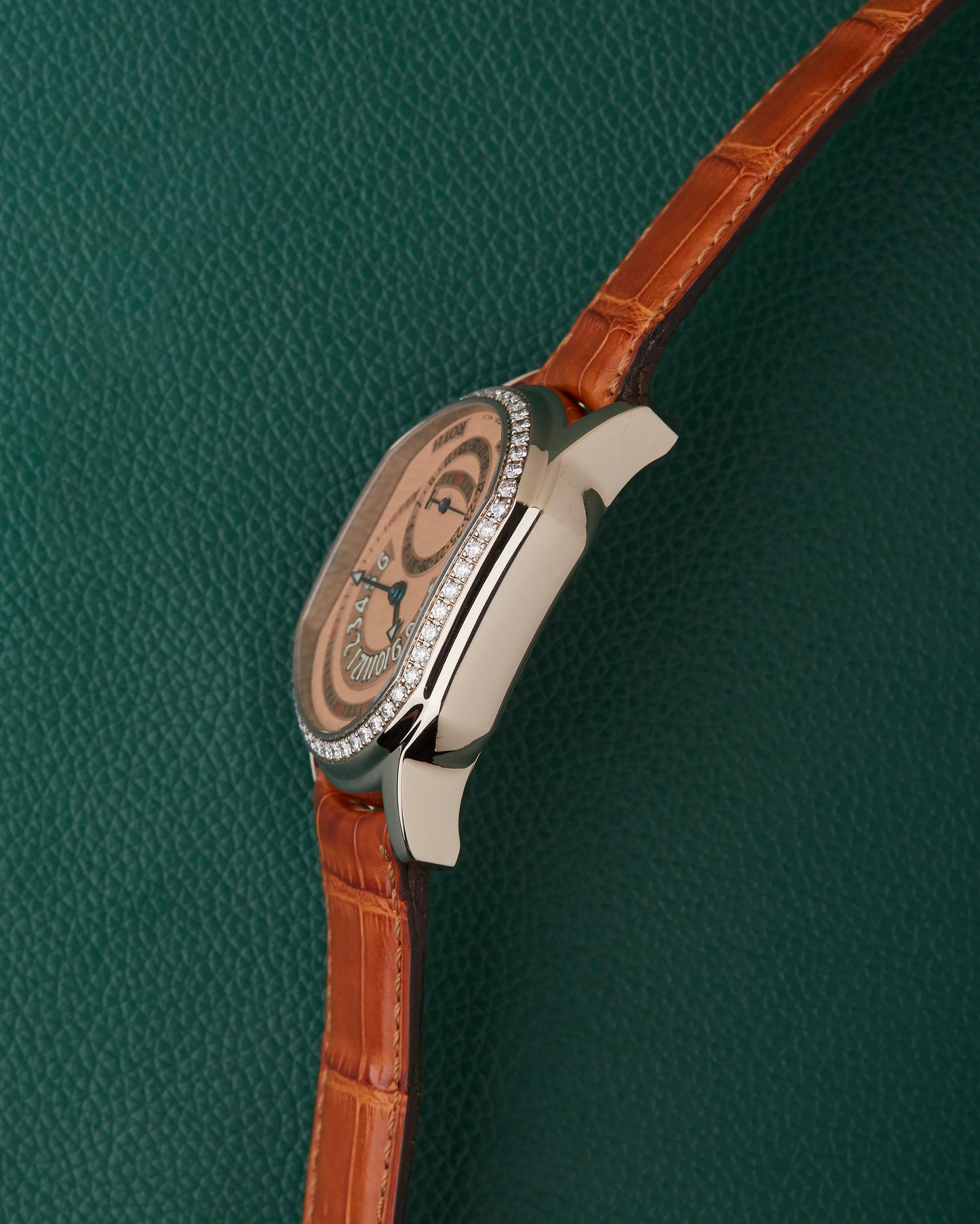 Daniel Roth Premier Retrograde 807.L.60 White Gold 18k Diamond Bezel Box