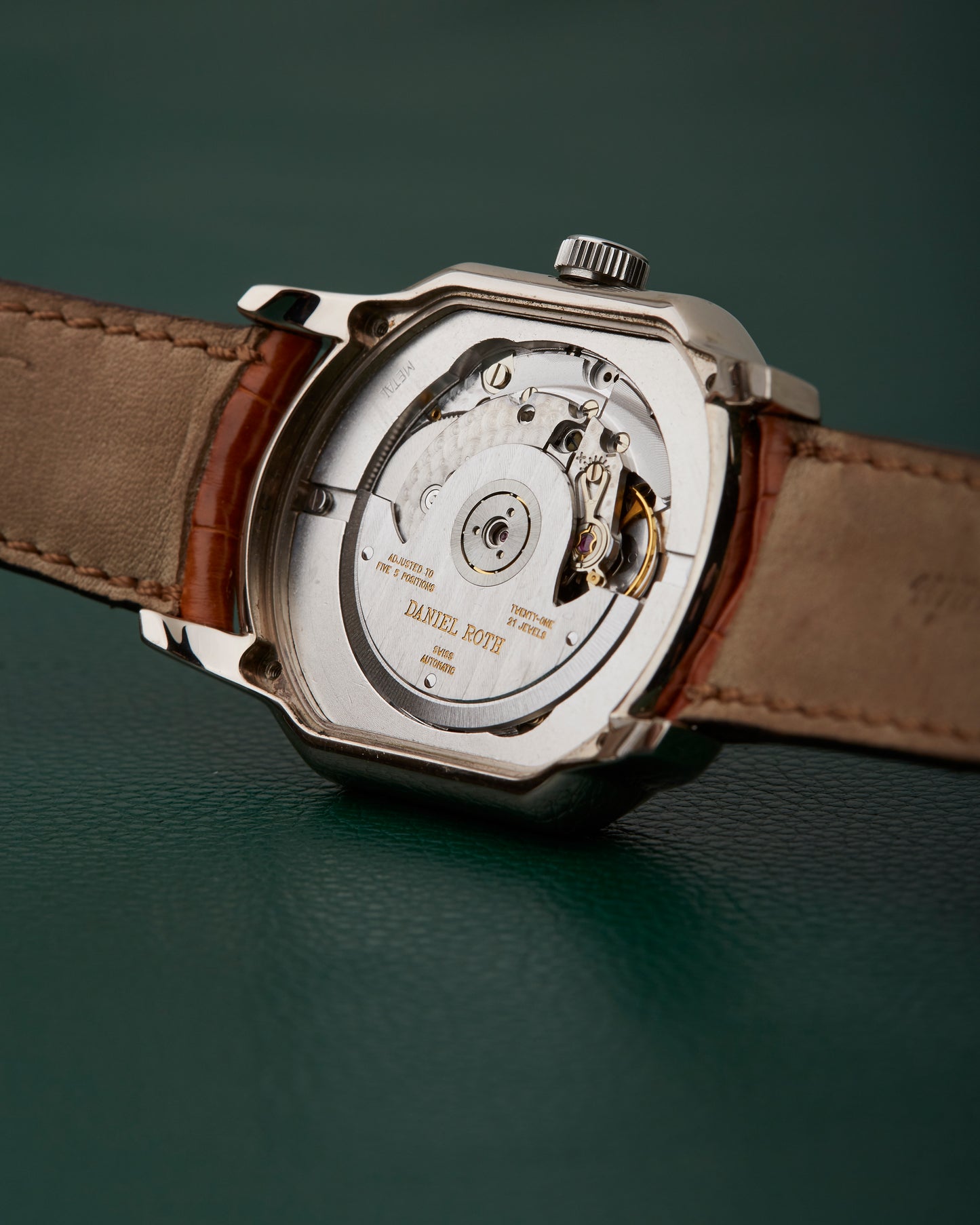 Daniel Roth Premier Retrograde 807.L.60 White Gold 18k Diamond Bezel Box