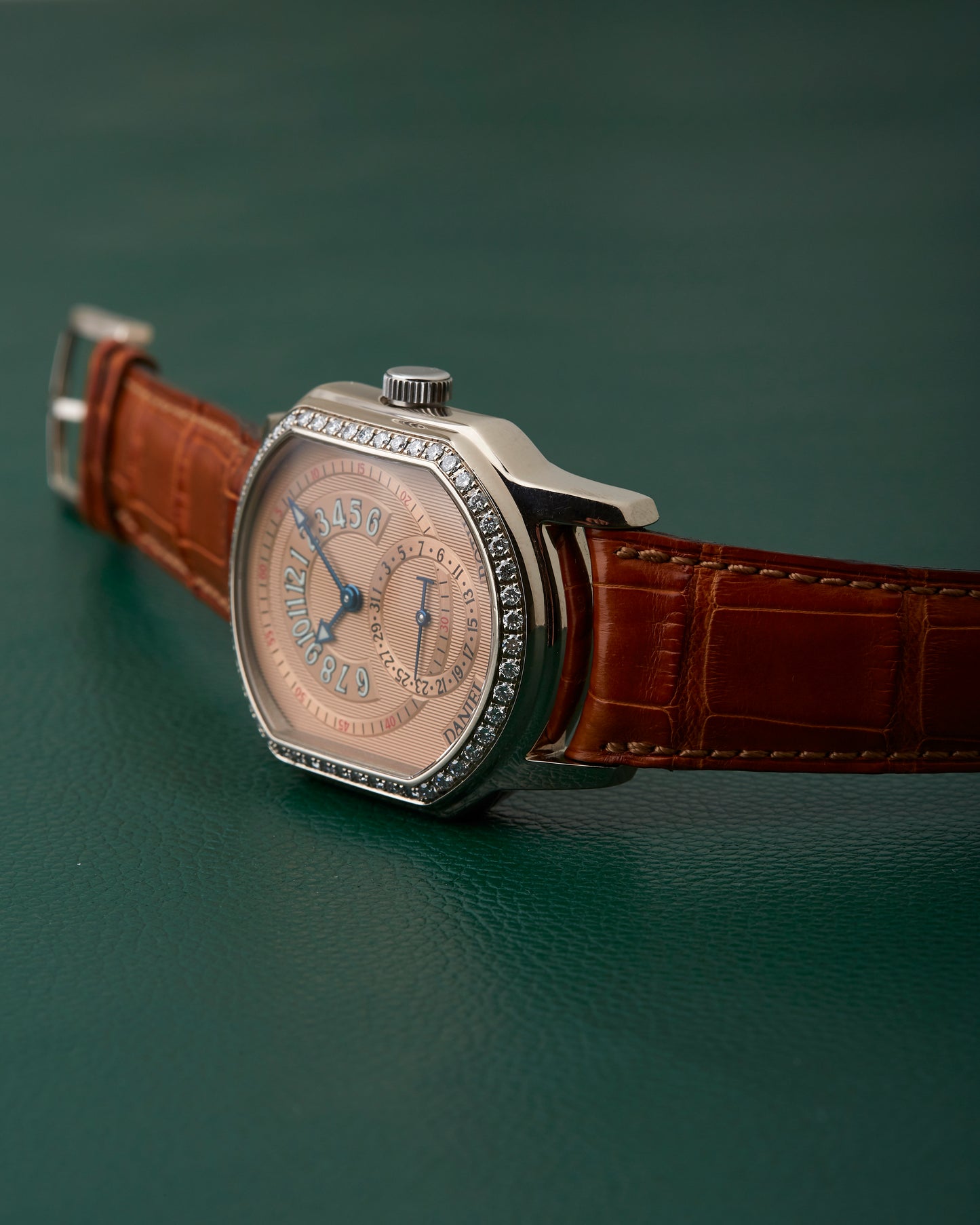 Daniel Roth Premier Retrograde 807.L.60 White Gold 18k Diamond Bezel Box