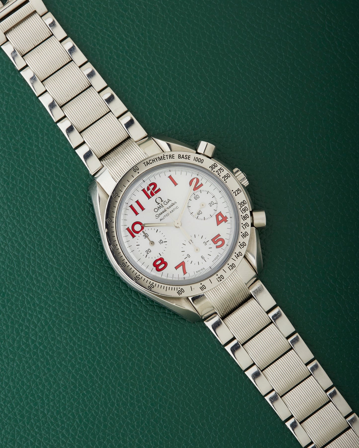 Omega Speedmaster 3534.79.00 Mother of Pearl Dial Steel Watch Full Set