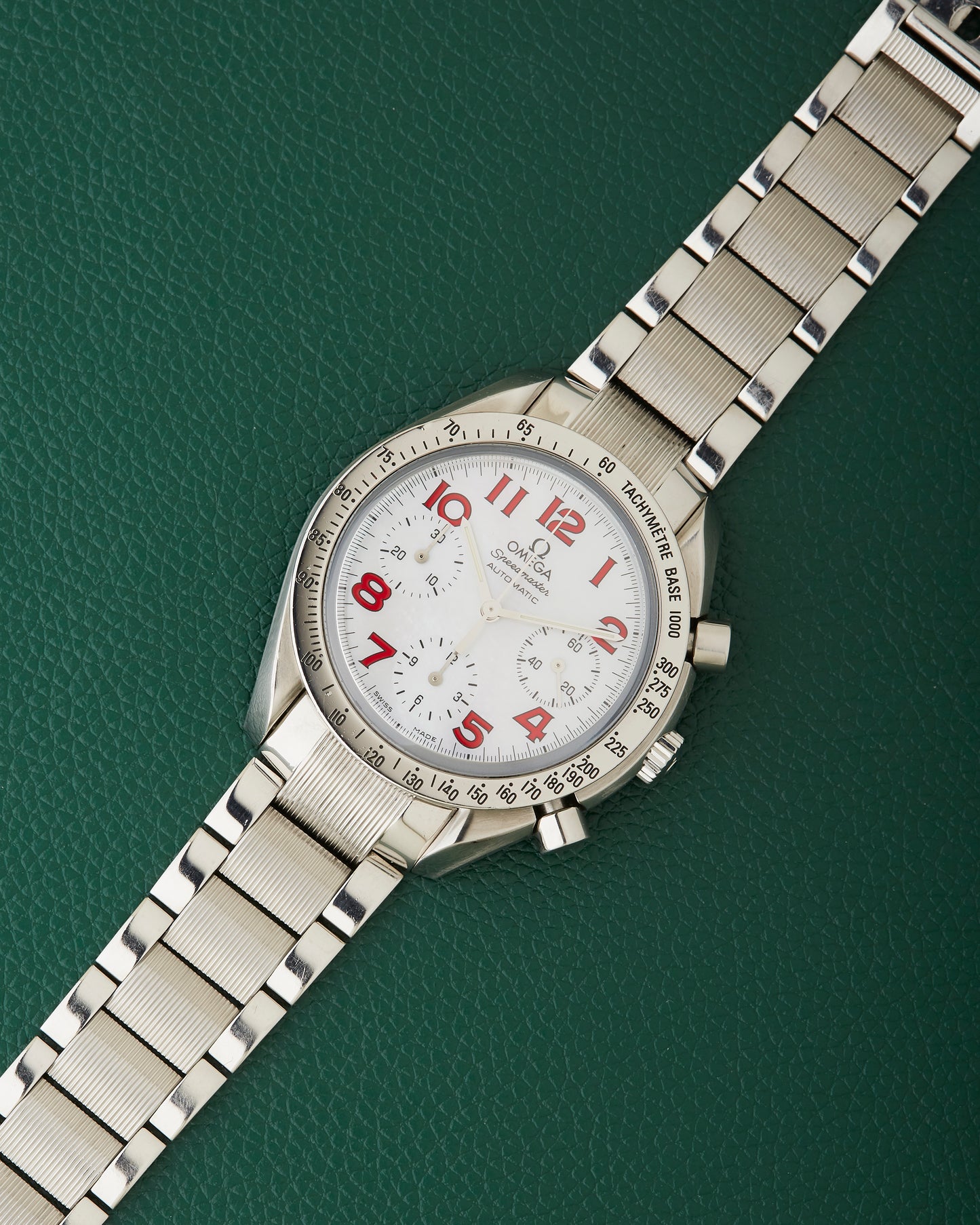 Omega Speedmaster 3534.79.00 Mother of Pearl Dial Steel Watch Full Set