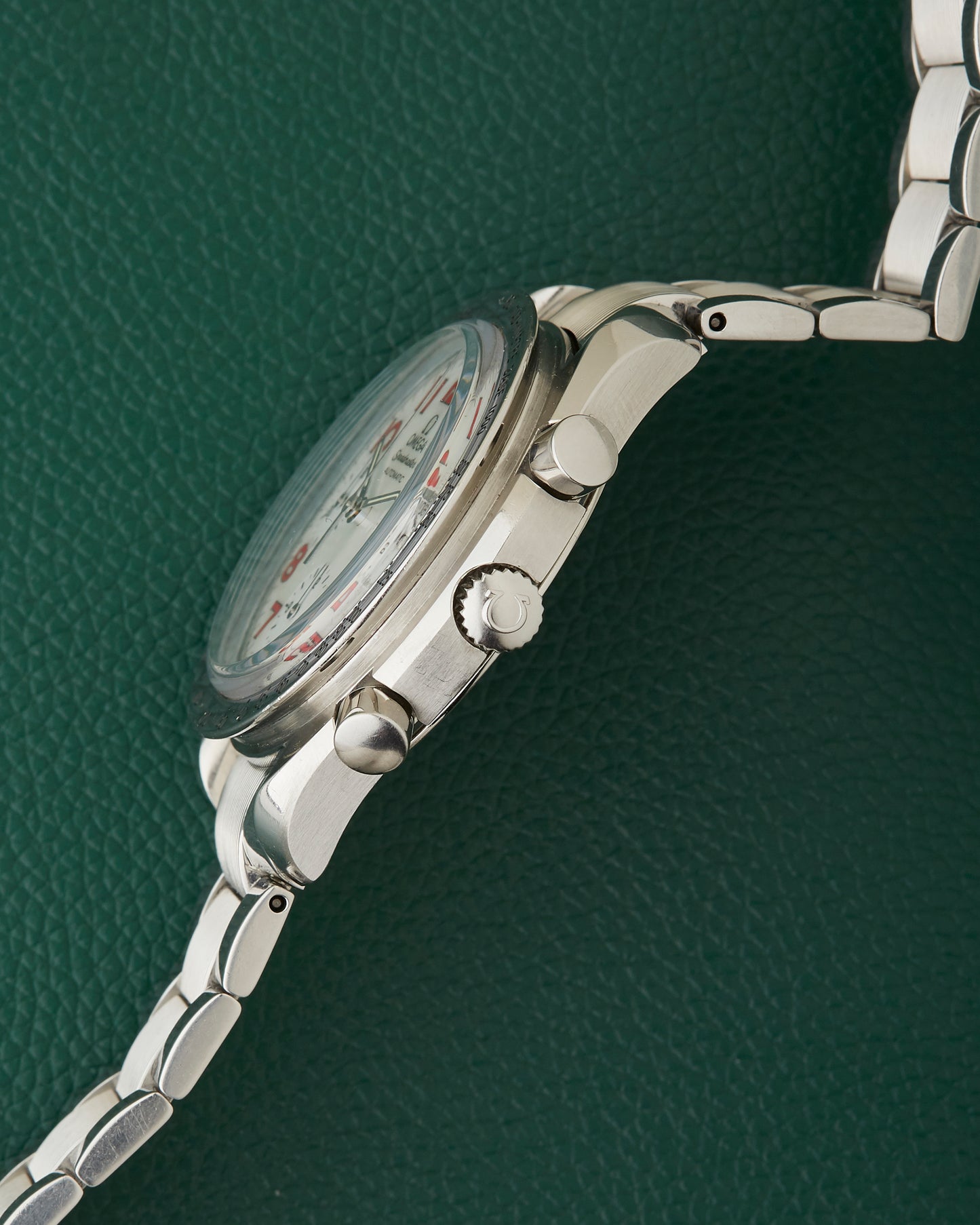 Omega Speedmaster 3534.79.00 Mother of Pearl Dial Steel Watch Full Set