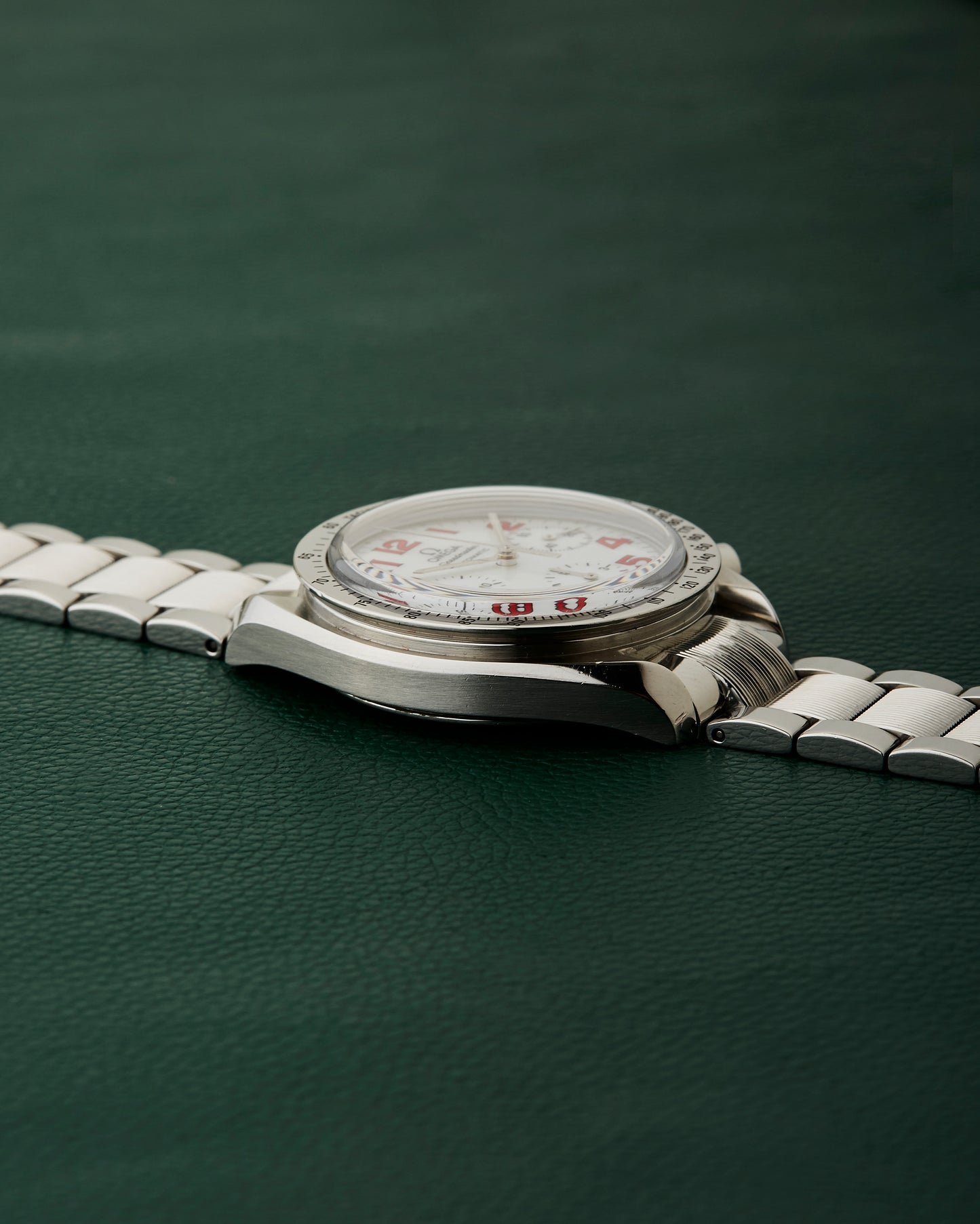 Omega Speedmaster 3534.79.00 Mother of Pearl Dial Steel Watch Full Set