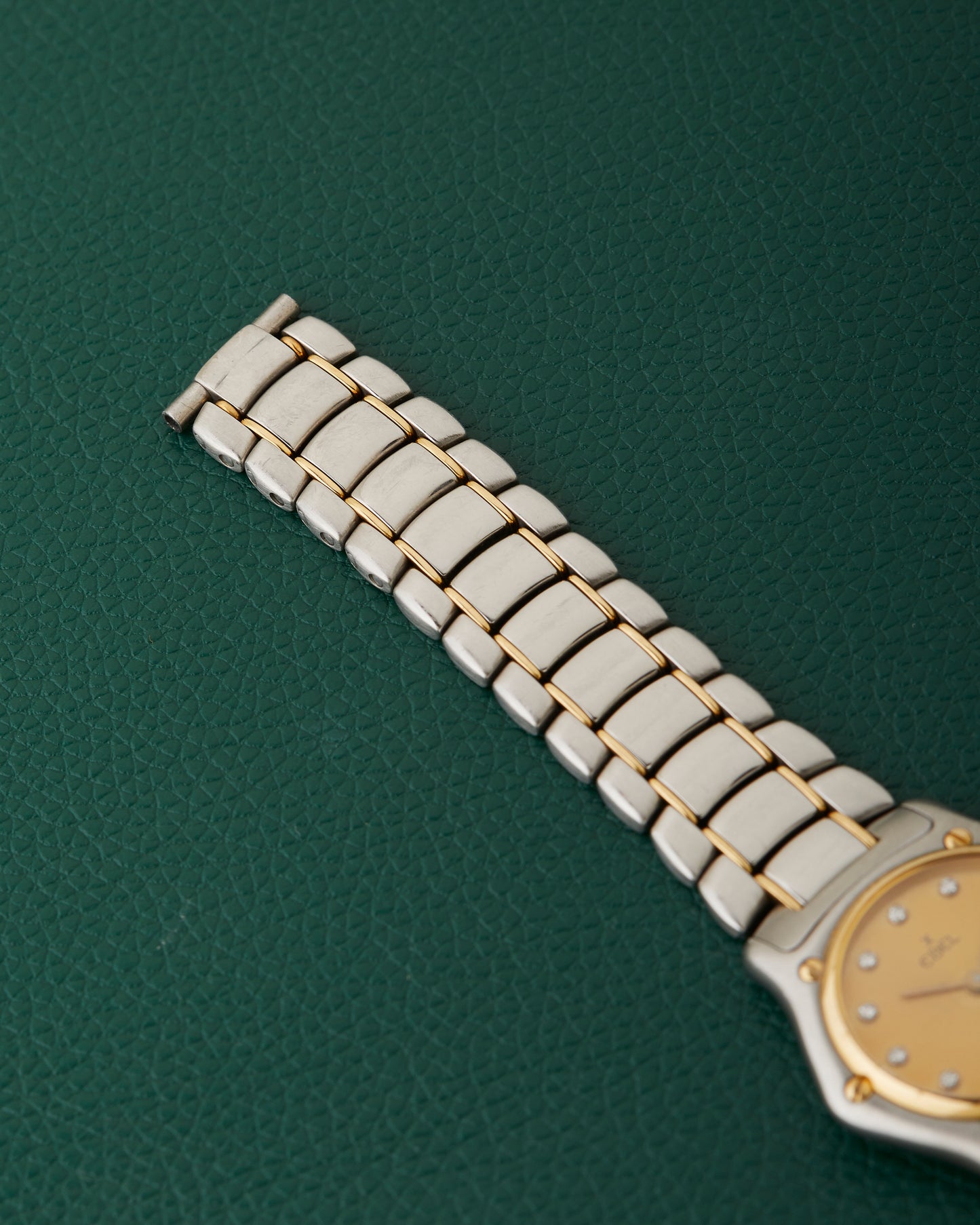 Ebel 1911 Ref. 188901 Steel & 18k Gold Two Tone Diamond Markers Watch
