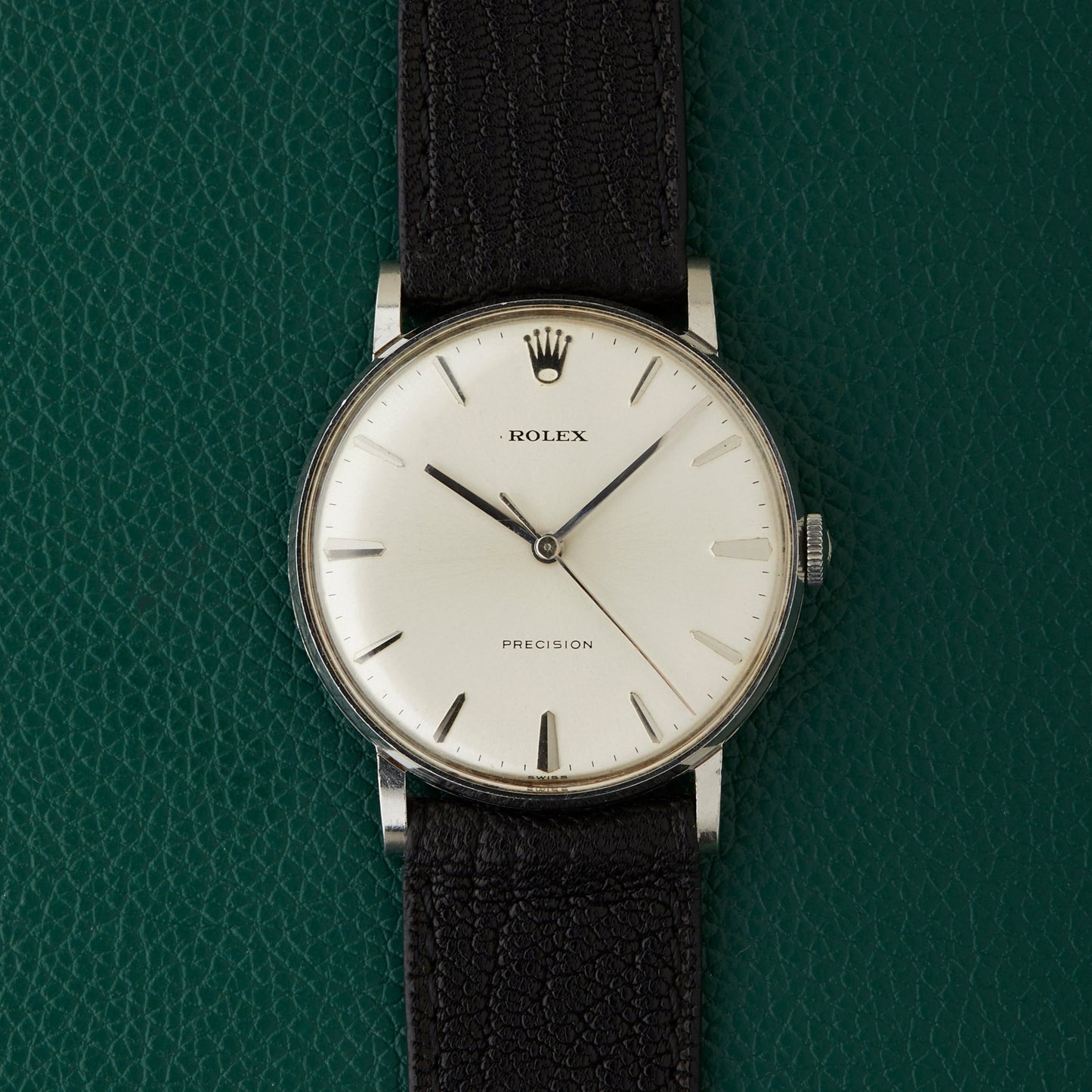 Rolex Precision 9829 Steel Vintage Dress Watch 1966