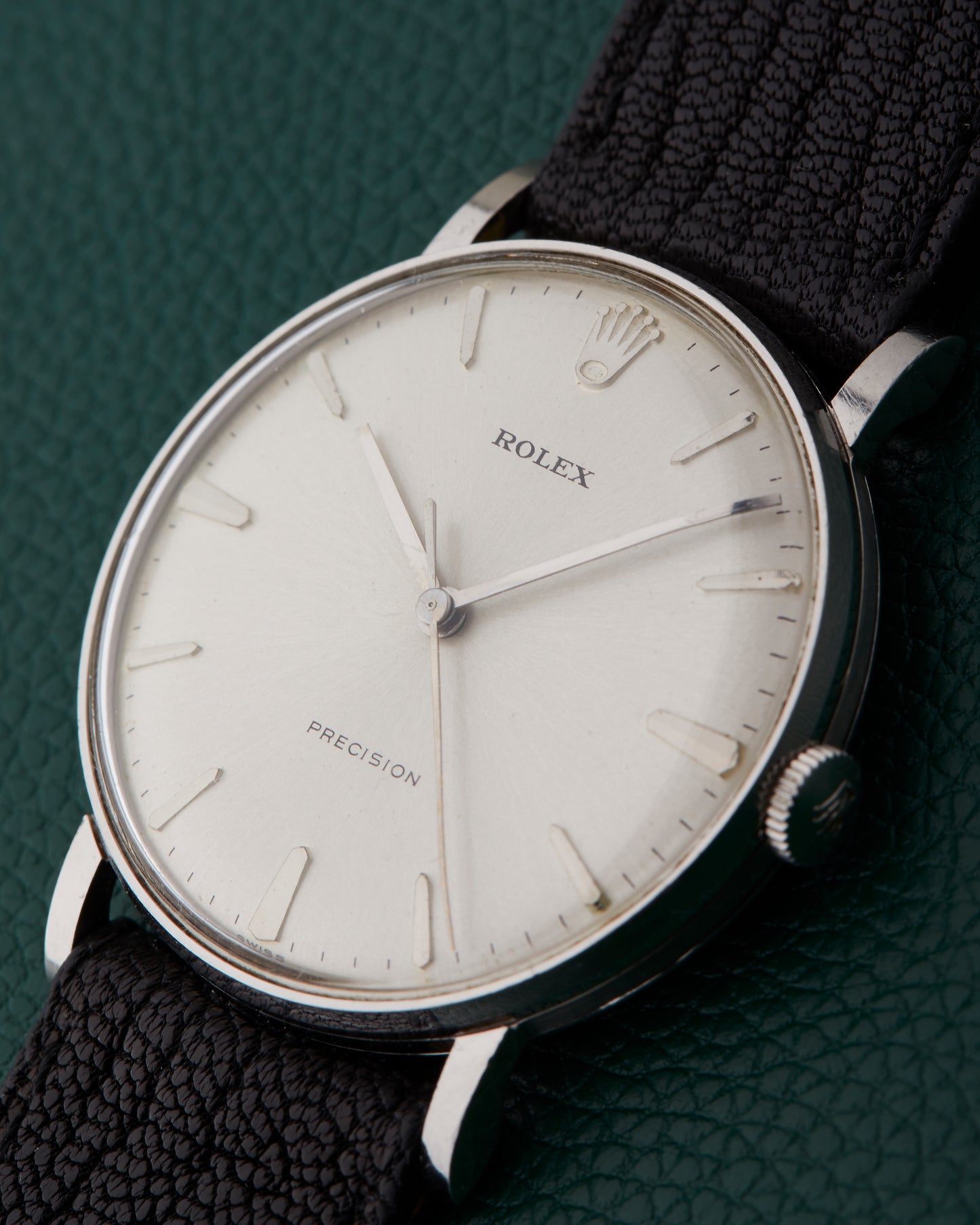 Rolex Precision 9829 Steel Vintage Dress Watch 1966
