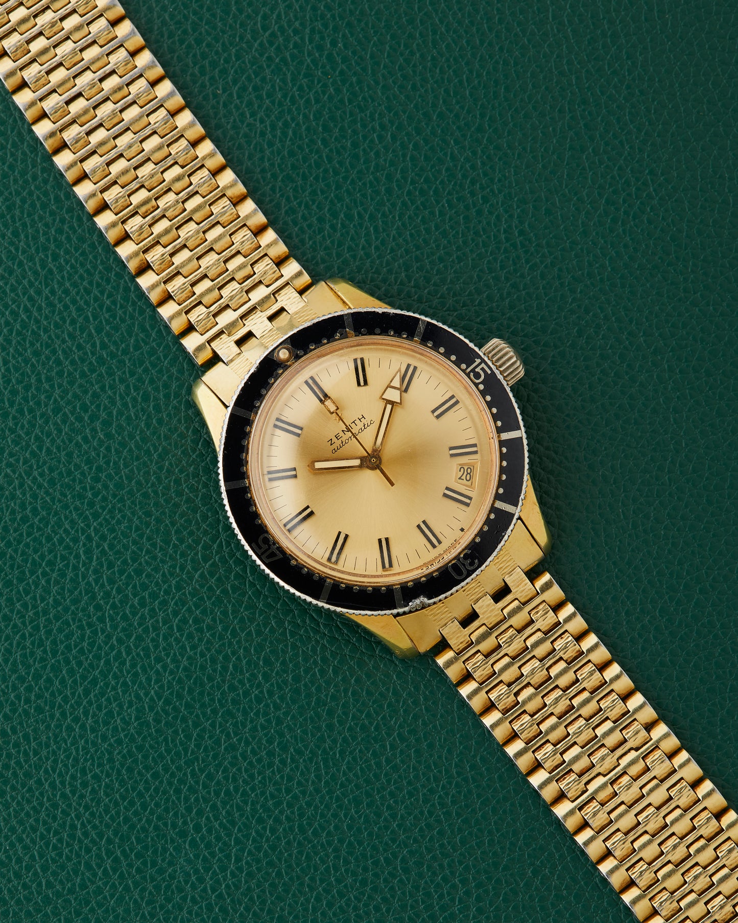 Zenith P3632 Vintage Automatic Diver Zenith Bracelet