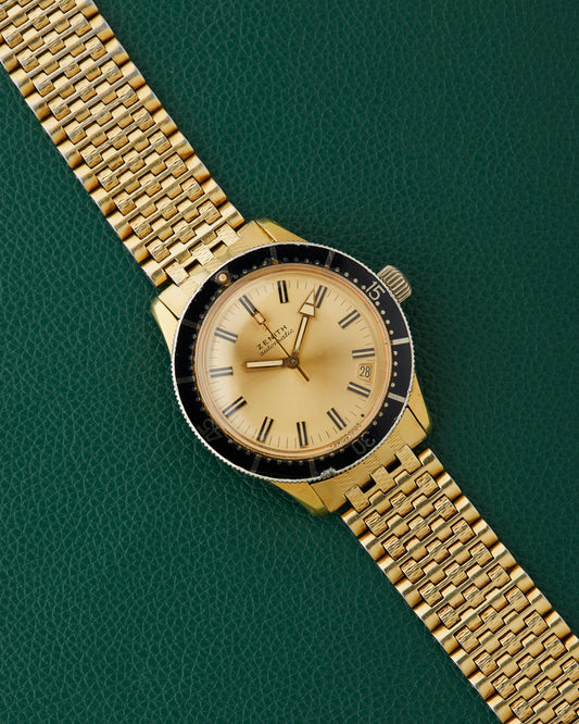 Zenith P3632 Vintage Automatic Diver Zenith Bracelet