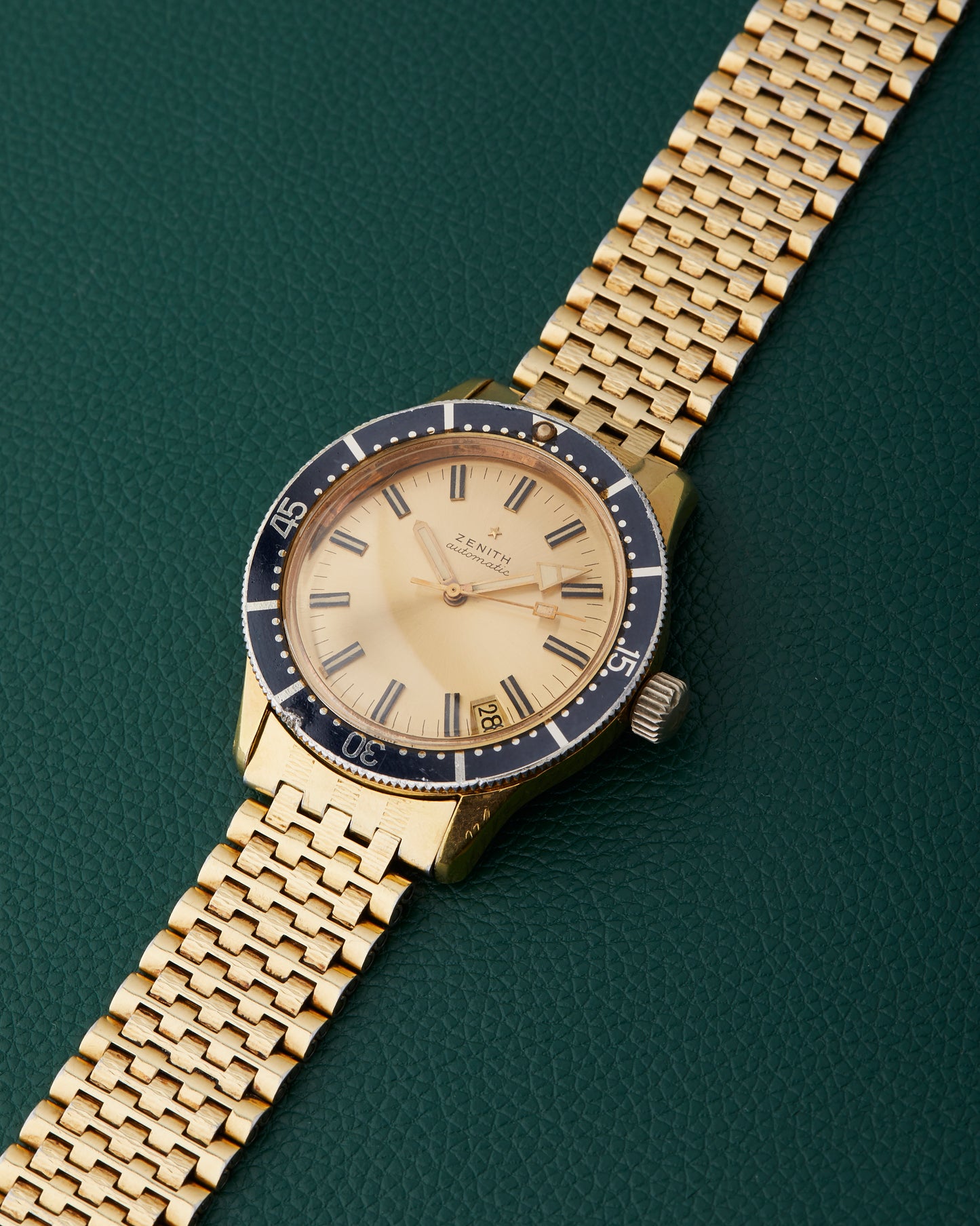Zenith P3632 Vintage Automatic Diver Zenith Bracelet