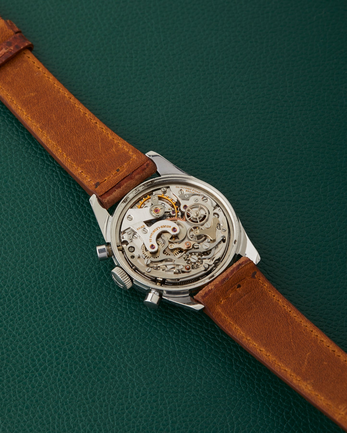 Heuer Carrera 2447T Valjoux 72 Vintage Chronograph Serviced