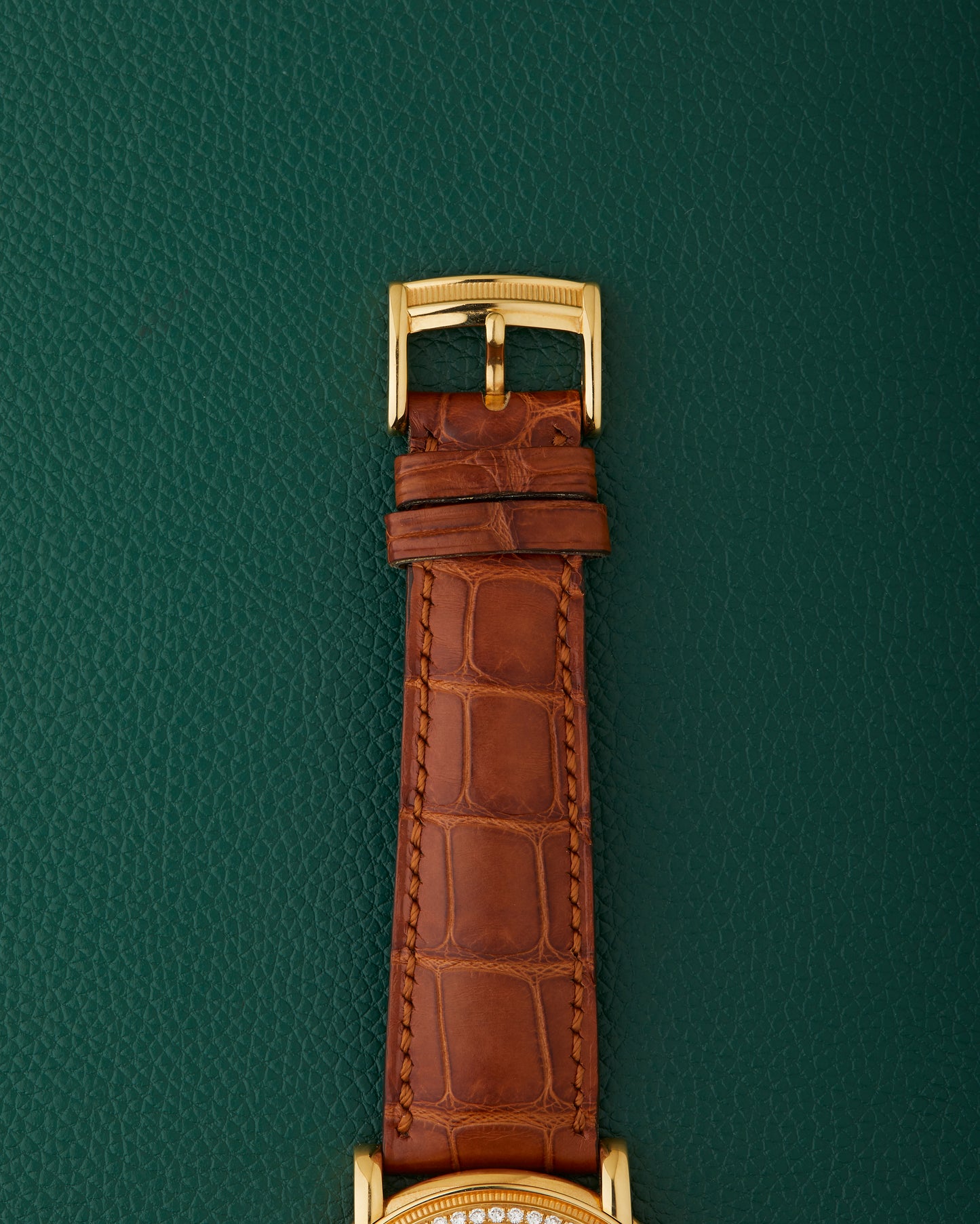 Parmigiani Fleurier Toric 18K Yellow Gold Diamond Bezel