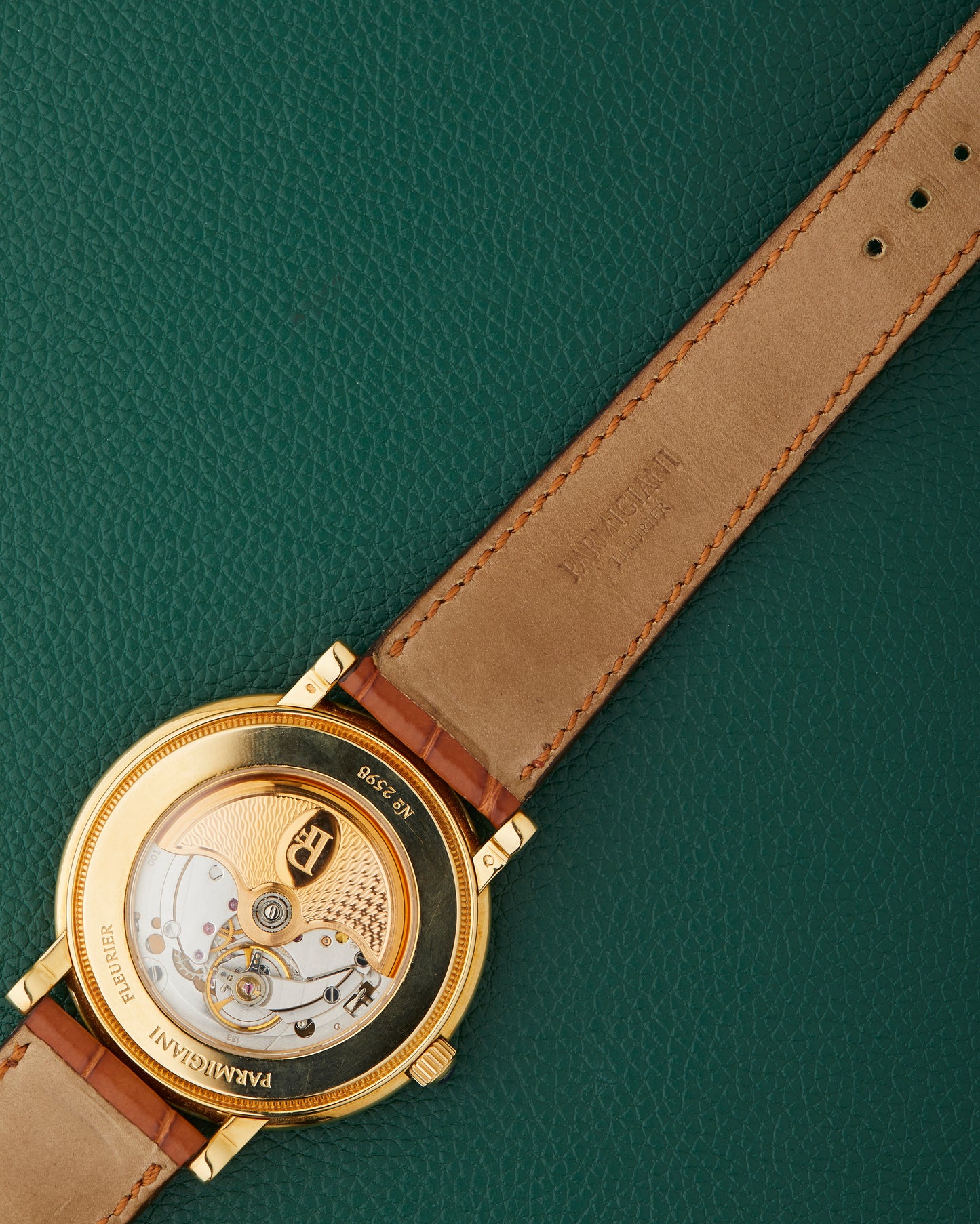 Parmigiani Fleurier Toric 18K Yellow Gold Diamond Bezel