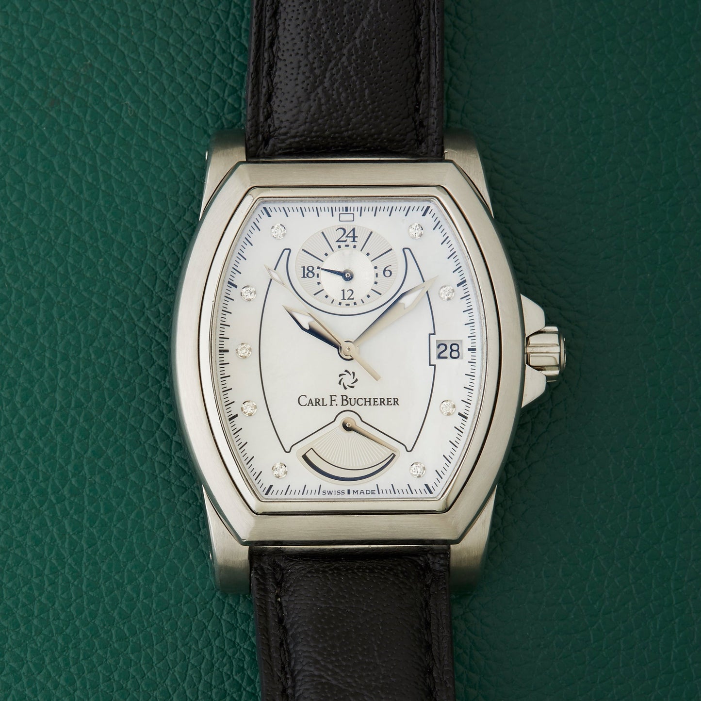 Carl F. Bucherer Patravi 10612.08 Mother of Pearl Diamonds Box