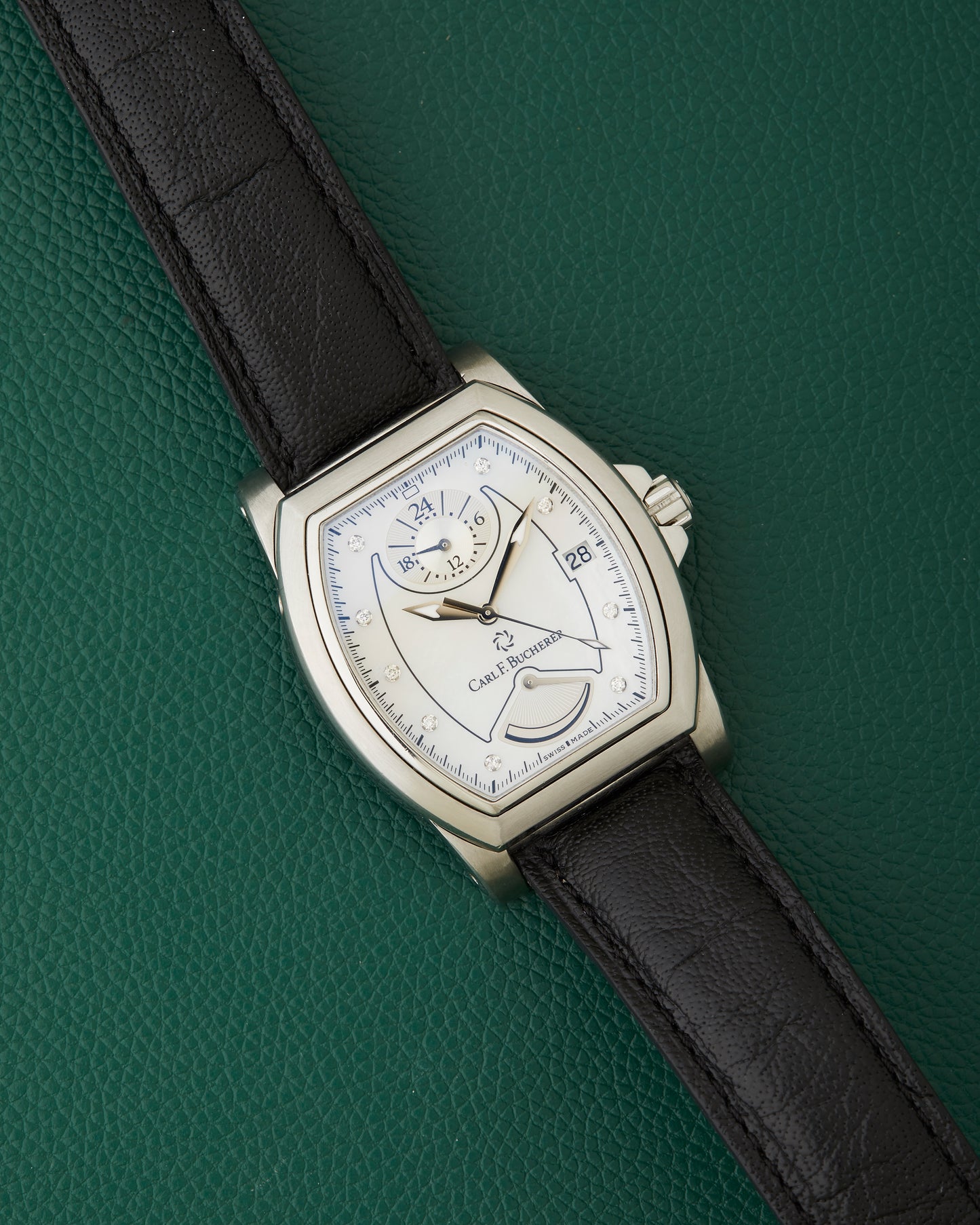 Carl F. Bucherer Patravi 10612.08 Mother of Pearl Diamonds Box