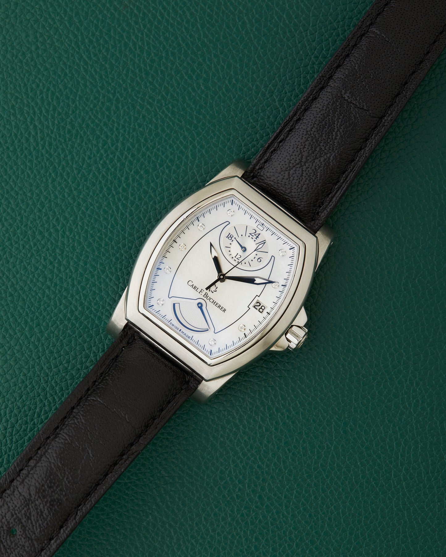 Carl F. Bucherer Patravi 10612.08 Mother of Pearl Diamonds Box