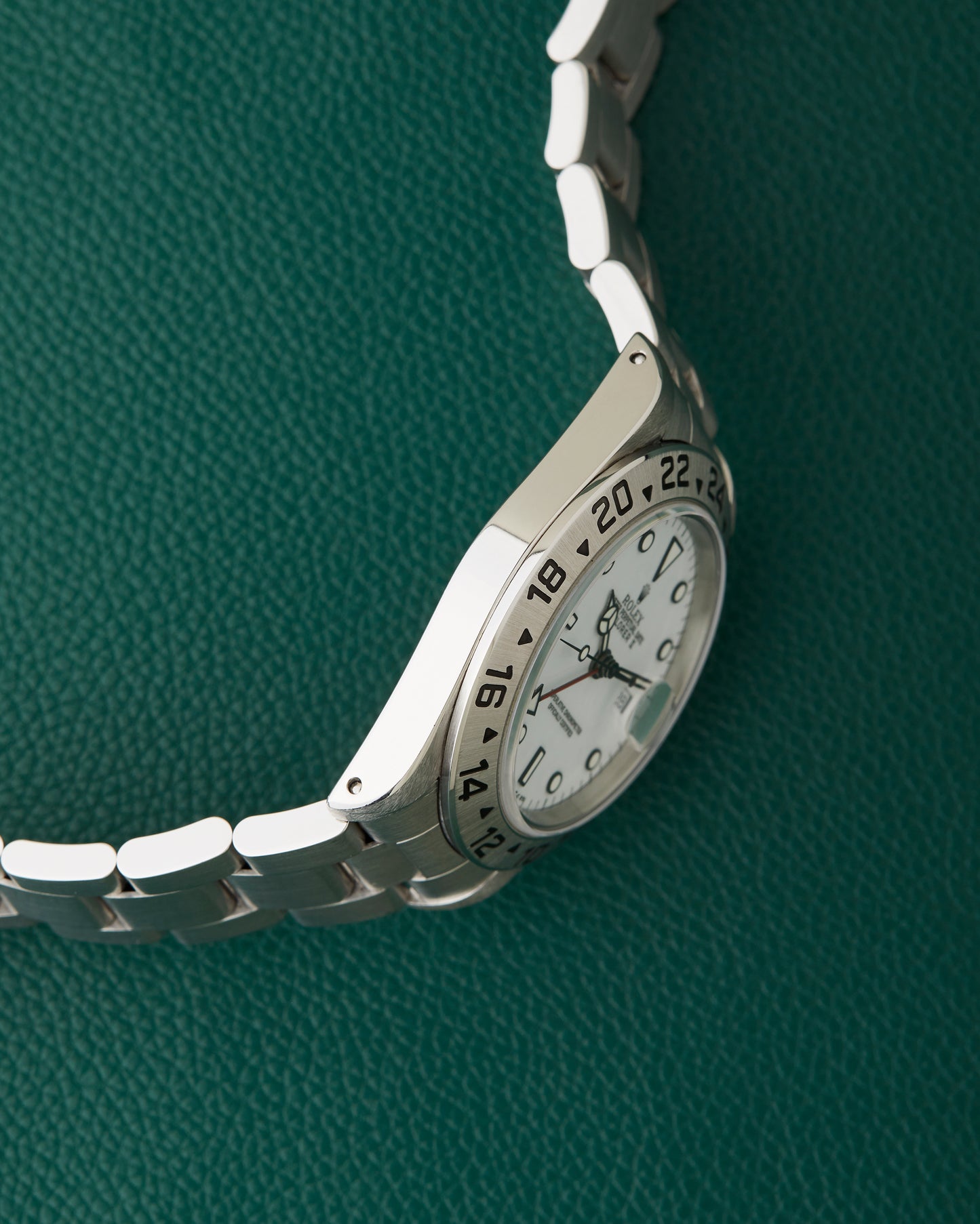 Rolex Explorer II 16570 X Serial 1991 Oyster Bracelet Polar White Dial
