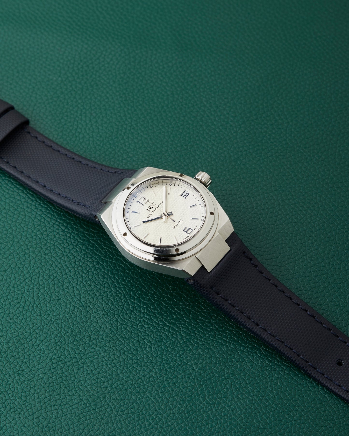 IWC Ingenieur IW4515 Midsize IW451502 Blue Strap 34mm IWC Card