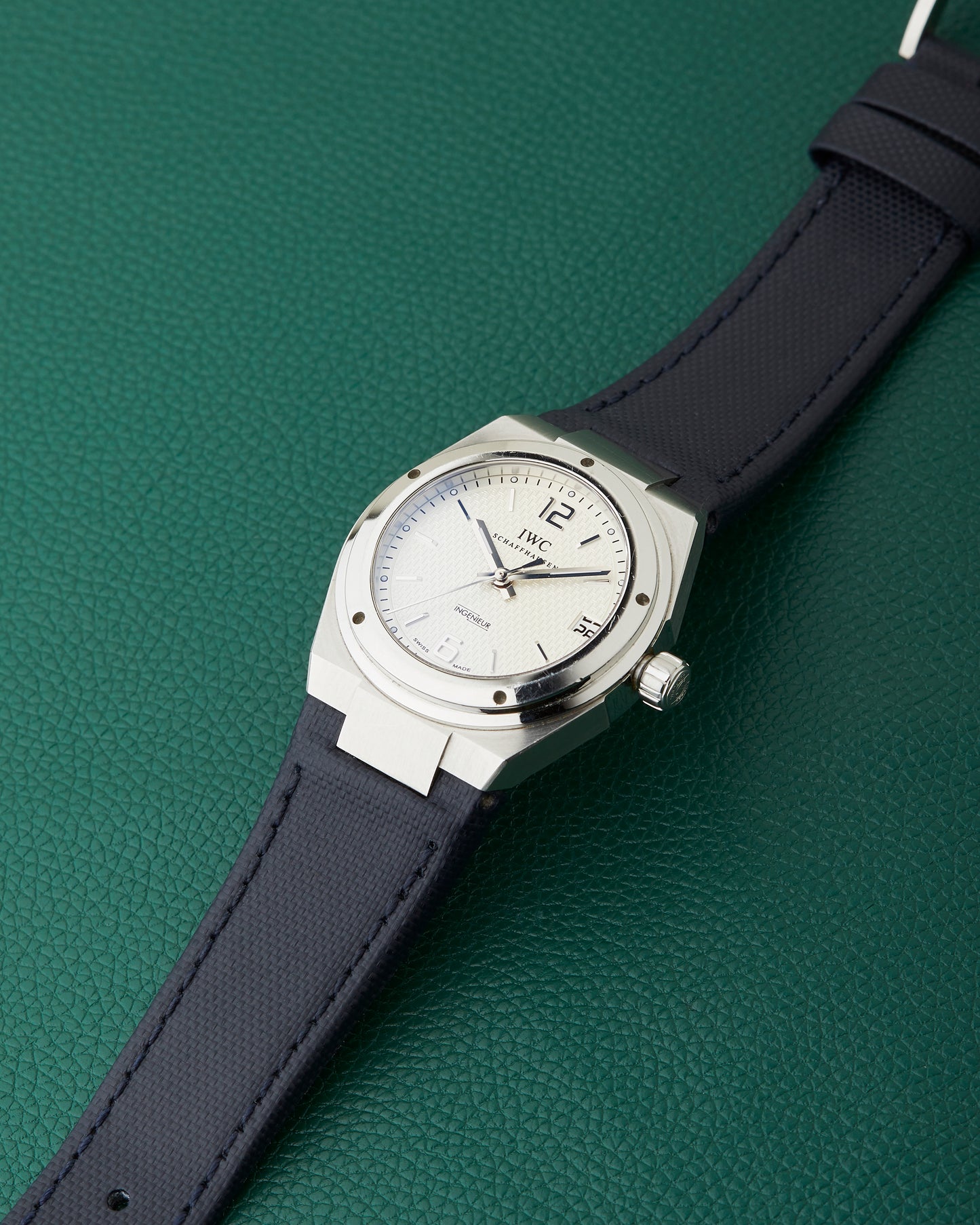 IWC Ingenieur IW4515 Midsize IW451502 Blue Strap 34mm IWC Card